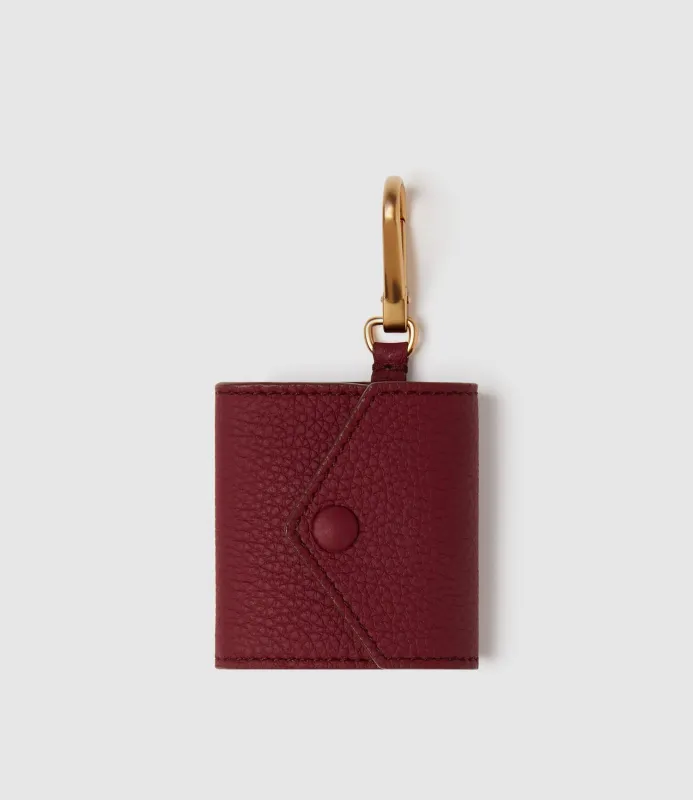 AirPods Case Soft Grain Rosso made by Metier