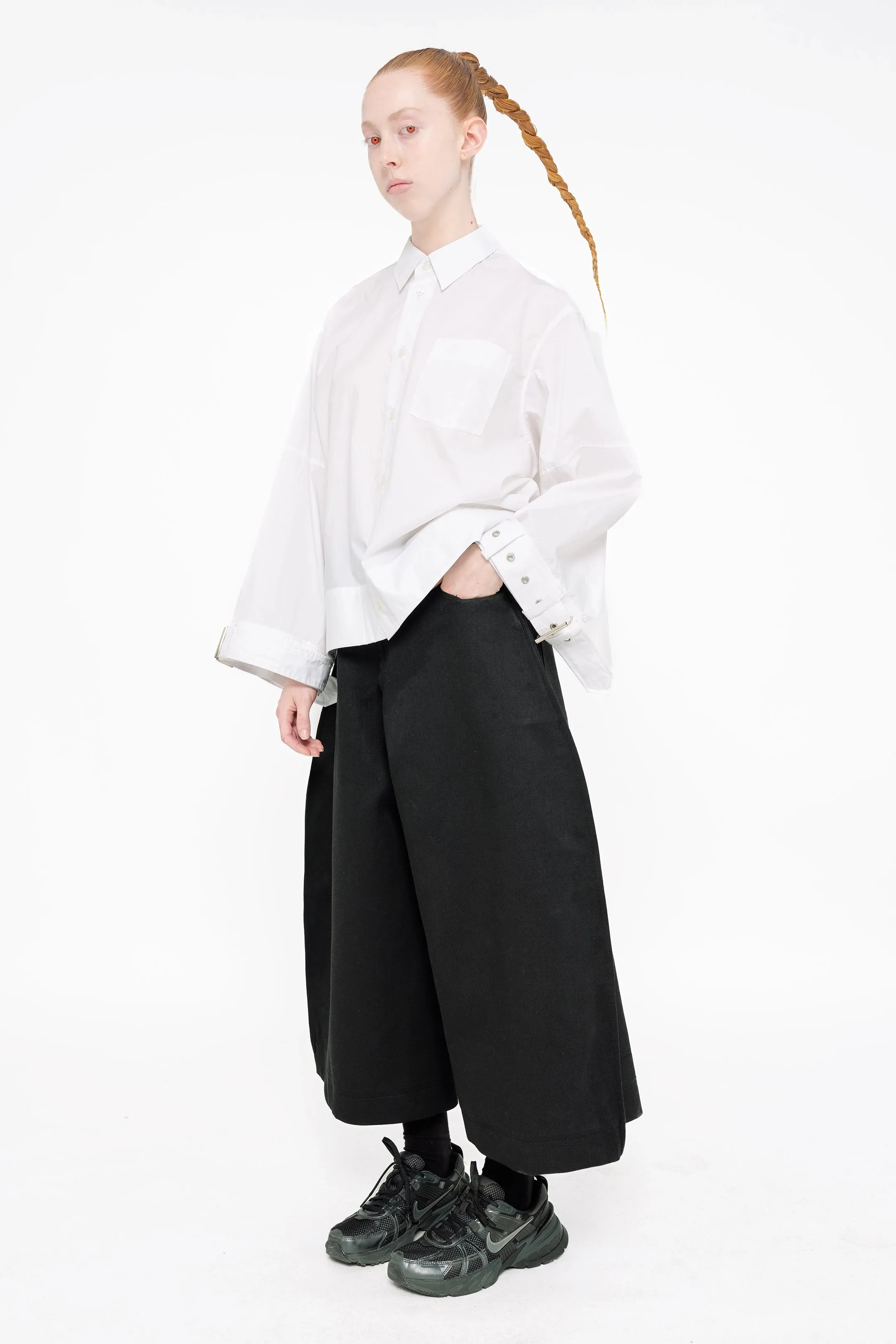 WHITE BELTED SHIRT sold by MELITTA BAUMEISTER product image thumbnail 3