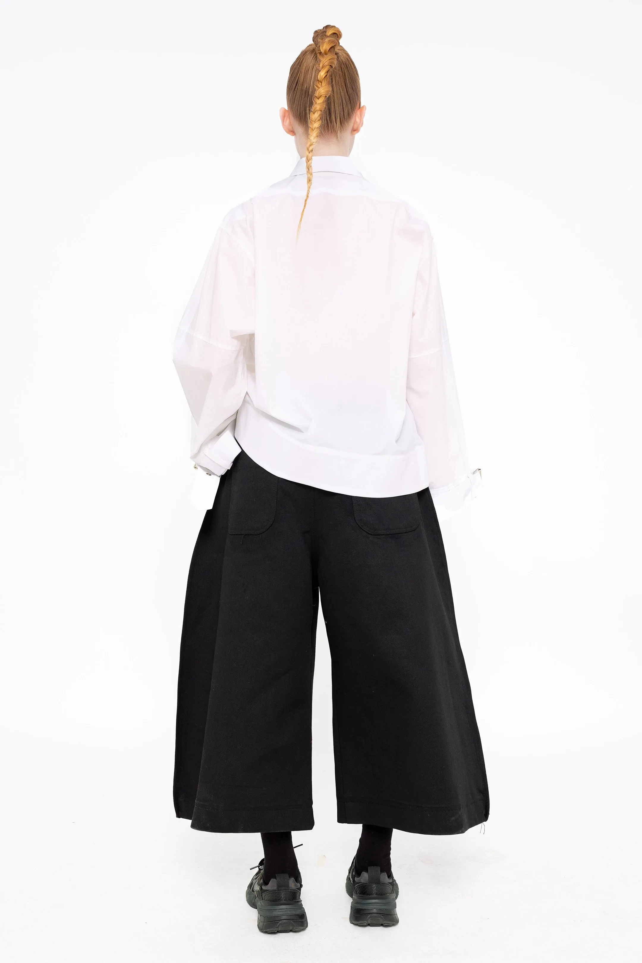 WHITE BELTED SHIRT sold by MELITTA BAUMEISTER product image thumbnail 4