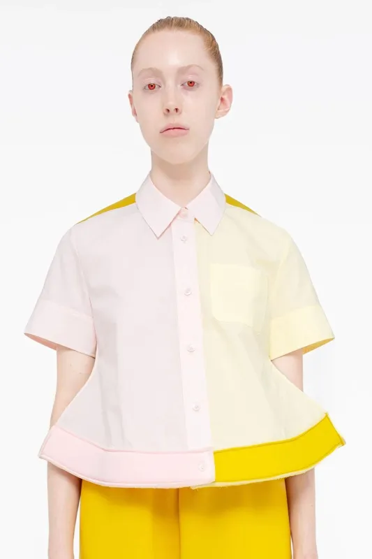 COLOR TRILOGY POINTY HEM SHIRT made by MELITTA BAUMEISTER