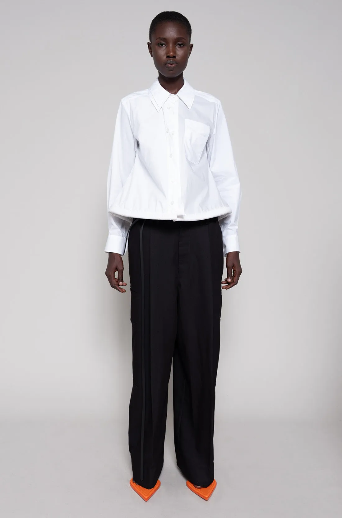 WHITE DOUBLED SHIRT sold by MELITTA BAUMEISTER product image thumbnail 2