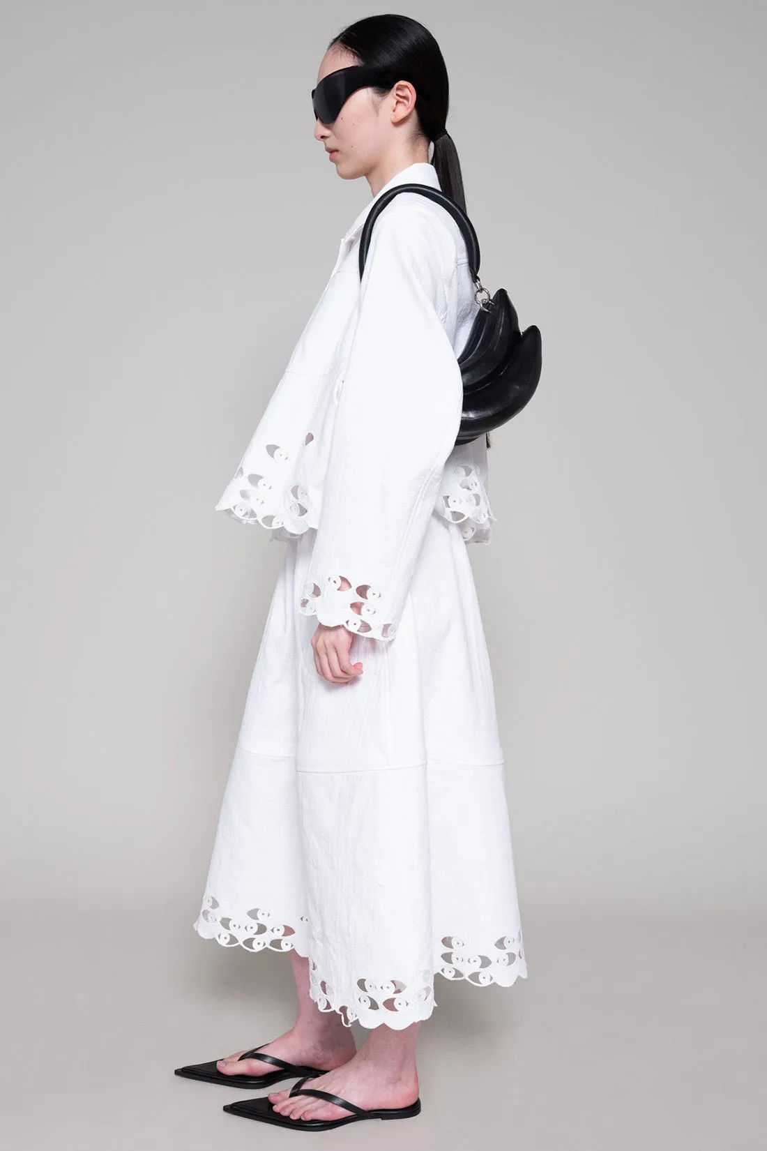 WHITE WATCHING SHIRT JACKET sold by MELITTA BAUMEISTER product image thumbnail 3