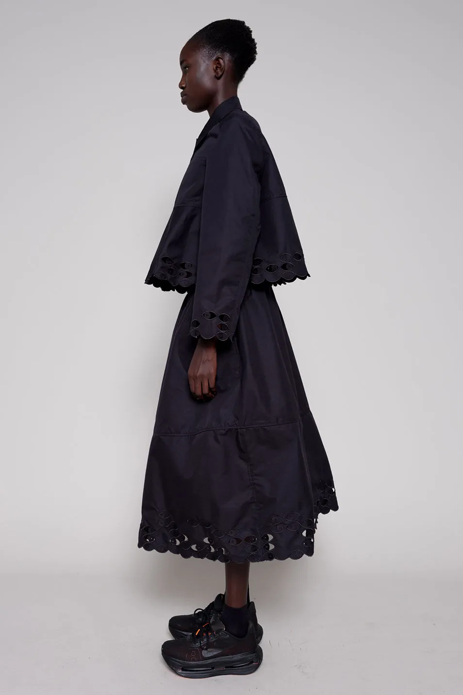 BLACK WATCHING SHIRT JACKET sold by MELITTA BAUMEISTER product image thumbnail 4