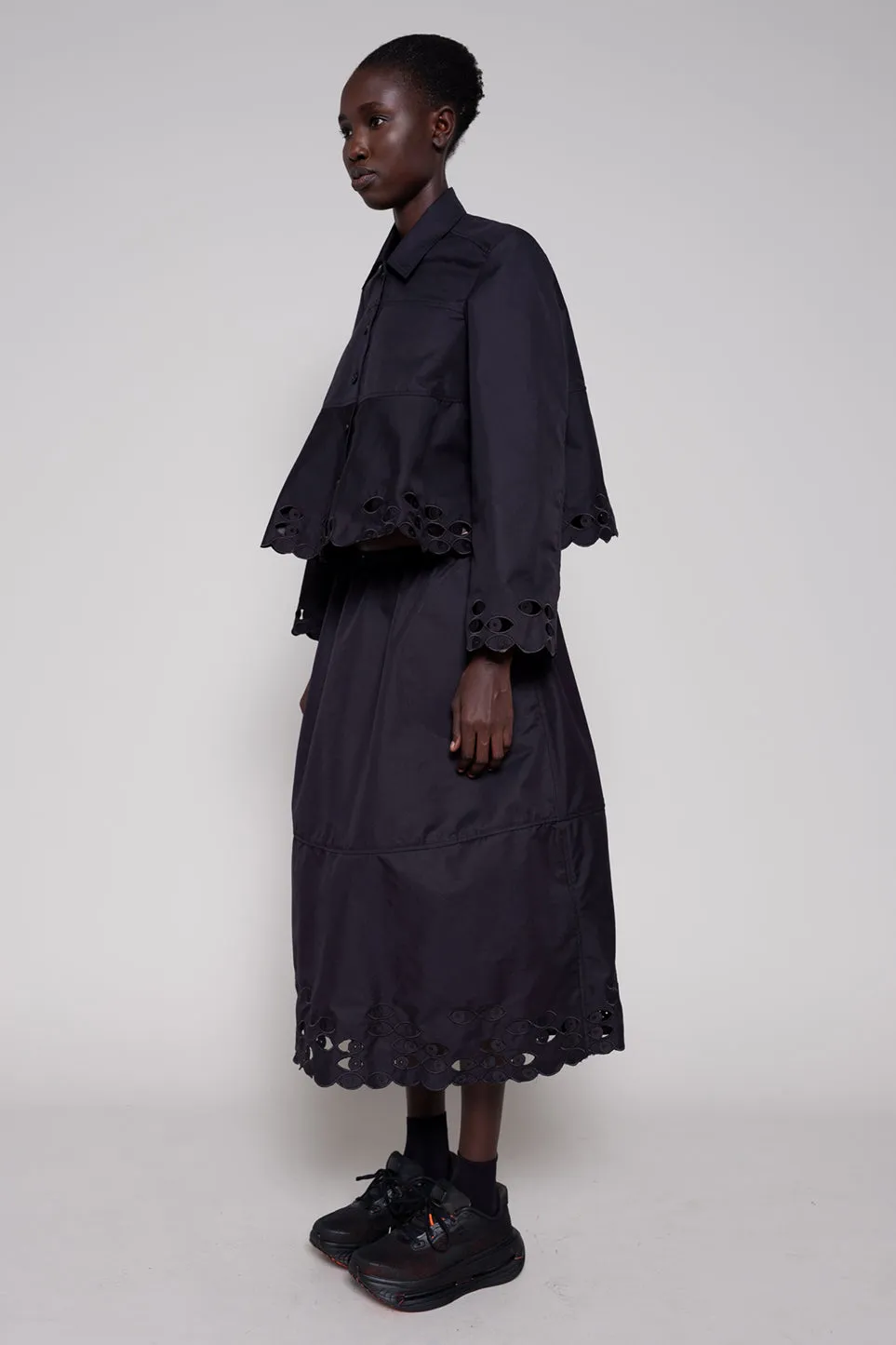 BLACK WATCHING SHIRT JACKET sold by MELITTA BAUMEISTER product image thumbnail 3