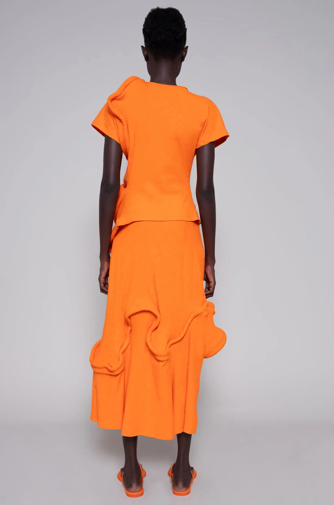 ORANGE SWIRLY TOP sold by MELITTA BAUMEISTER product image thumbnail 4