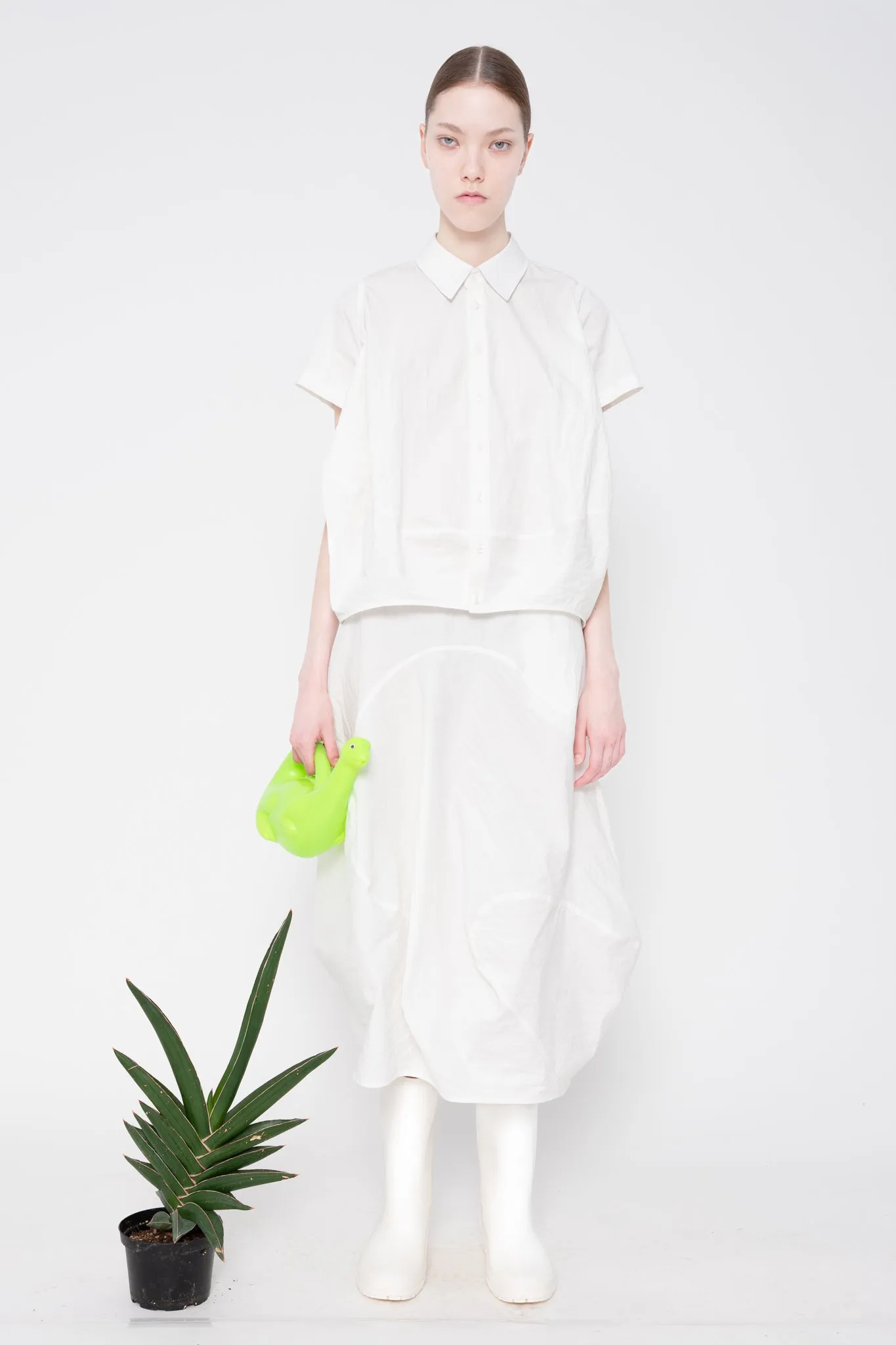 WHITE WAVY SHIRT sold by MELITTA BAUMEISTER product image thumbnail 2