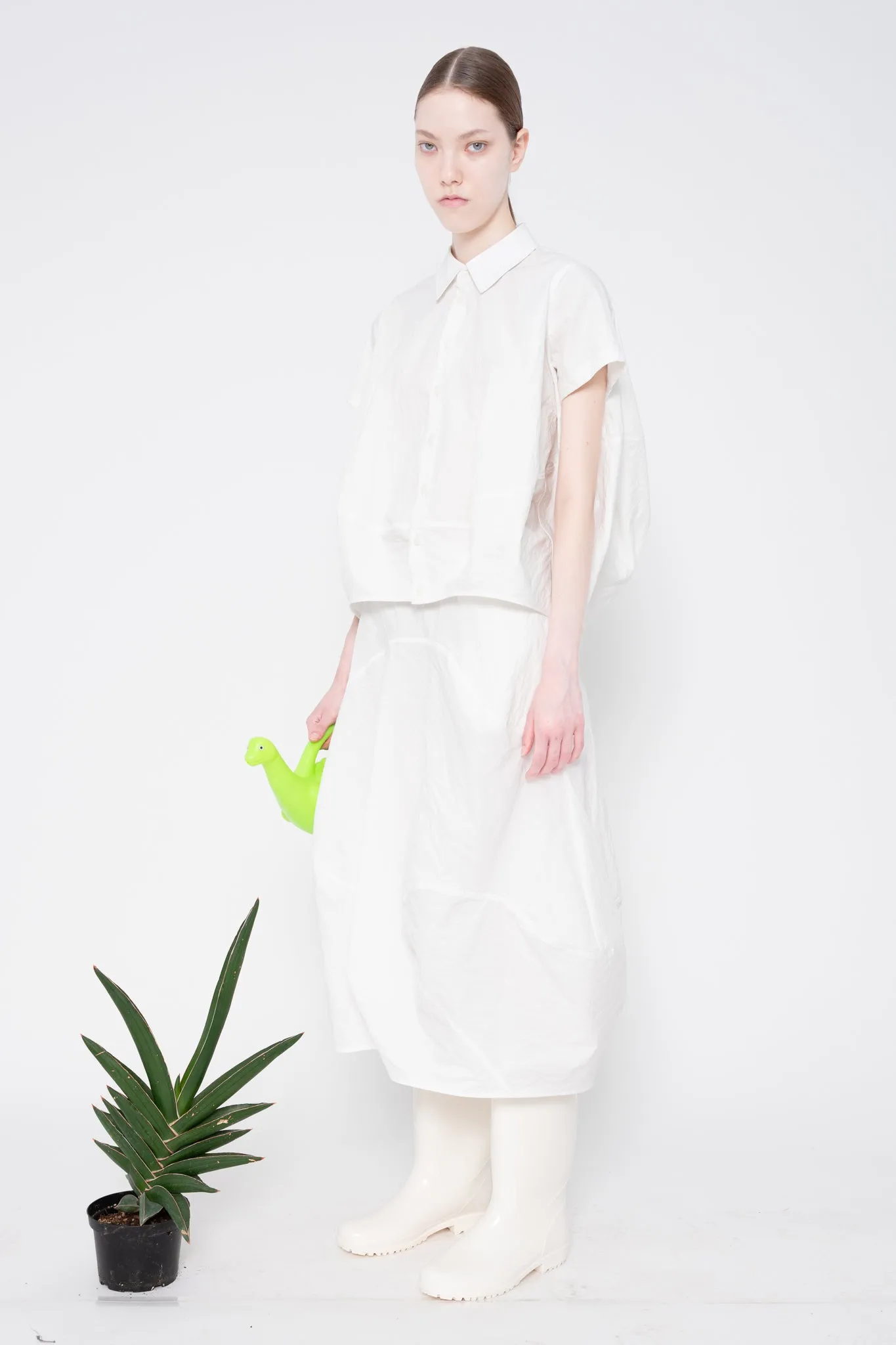 WHITE WAVY SHIRT sold by MELITTA BAUMEISTER product image thumbnail 3