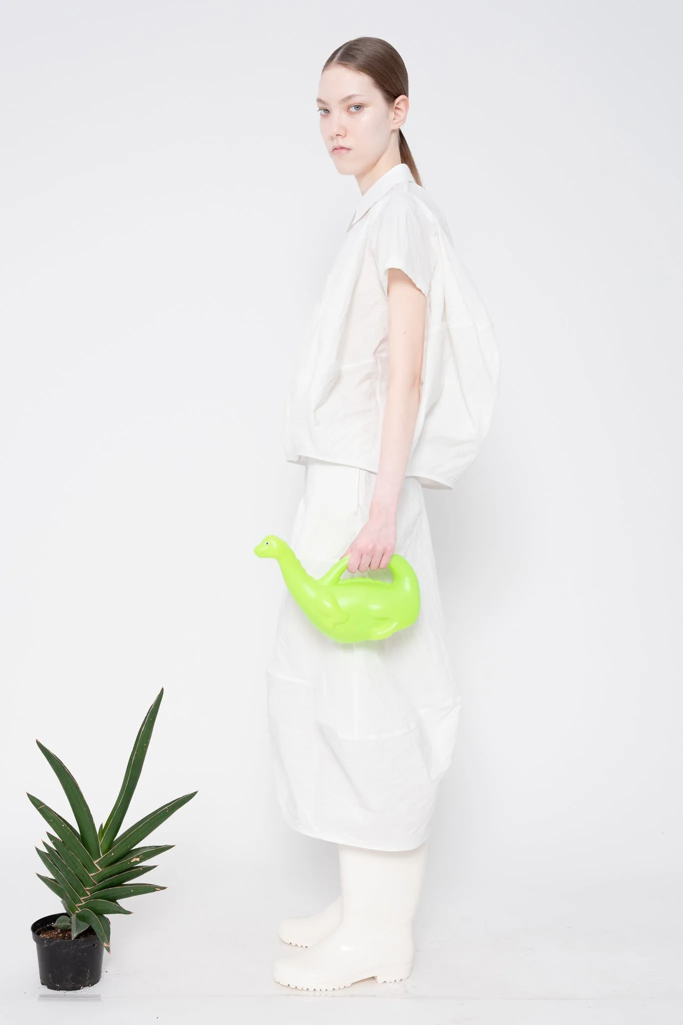 WHITE WAVY SHIRT sold by MELITTA BAUMEISTER product image thumbnail 4
