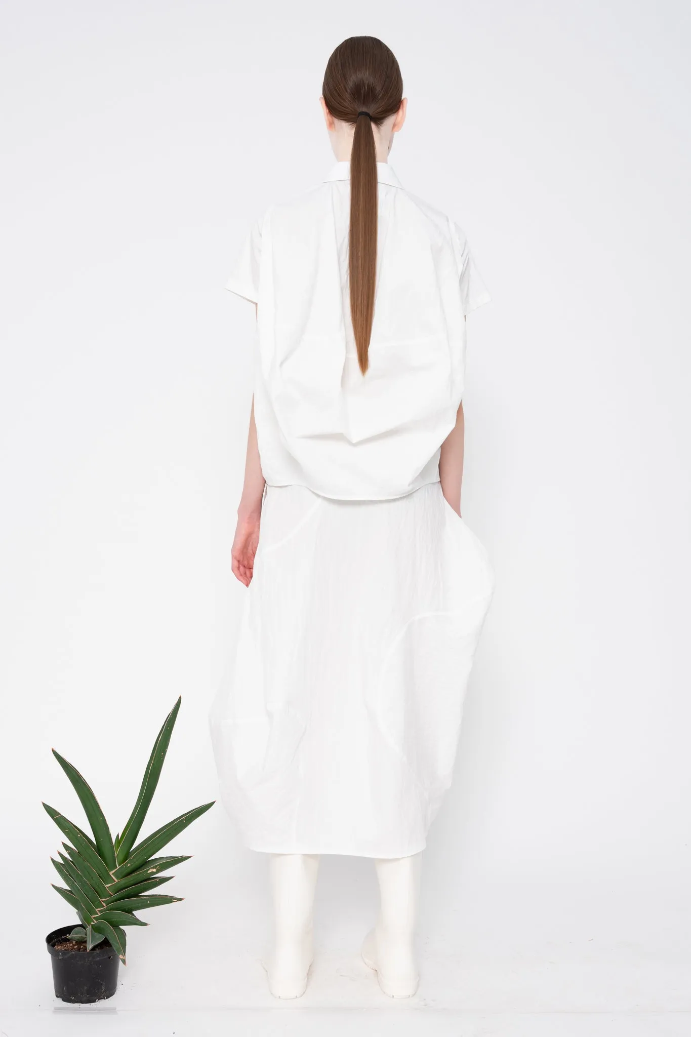 WHITE WAVY SHIRT sold by MELITTA BAUMEISTER product image thumbnail 5