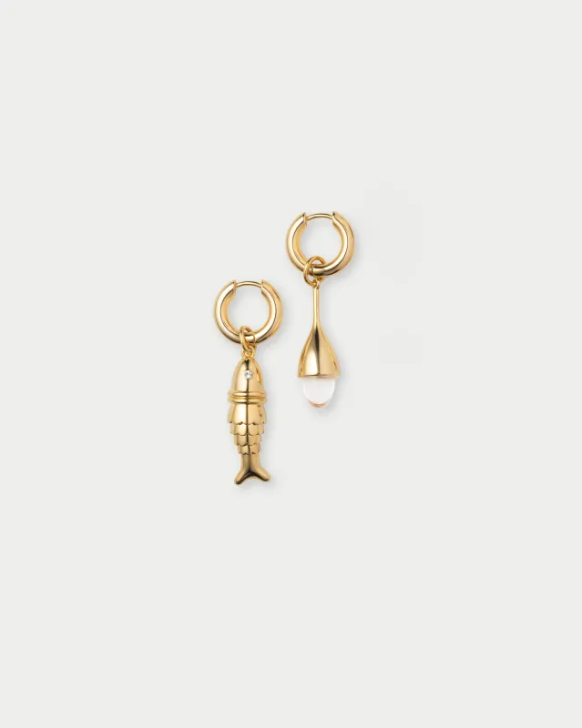 Costa Earrings made by Ã©liou