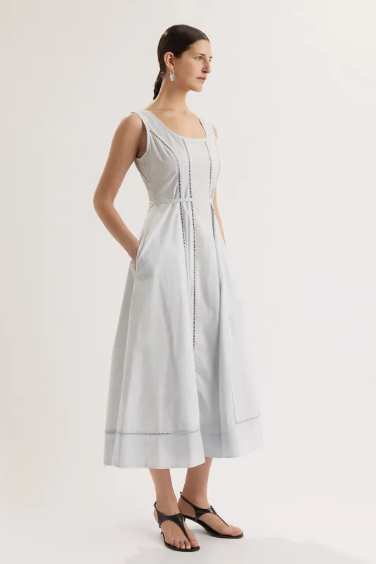 Harini Dress in Skye made by Merlette NYC