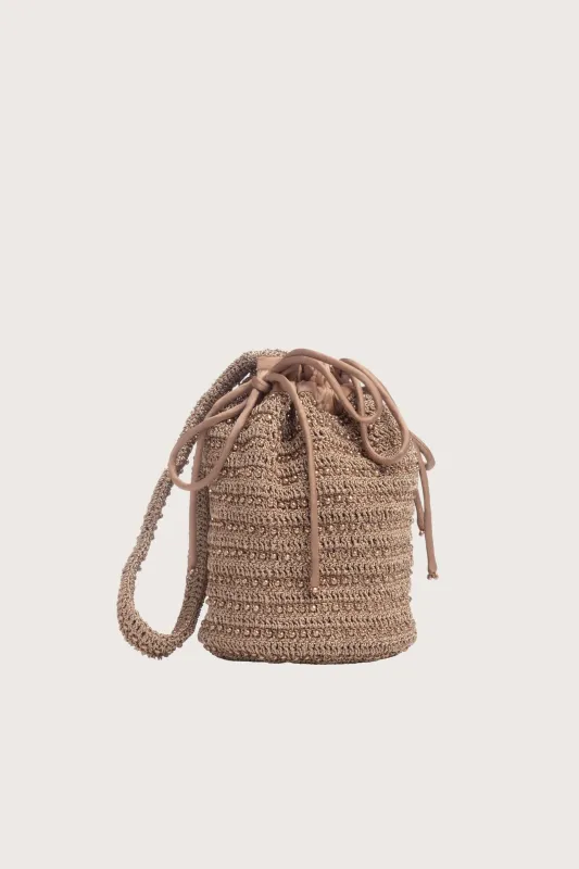 Lyra Bag in Gold made by Merlette NYC