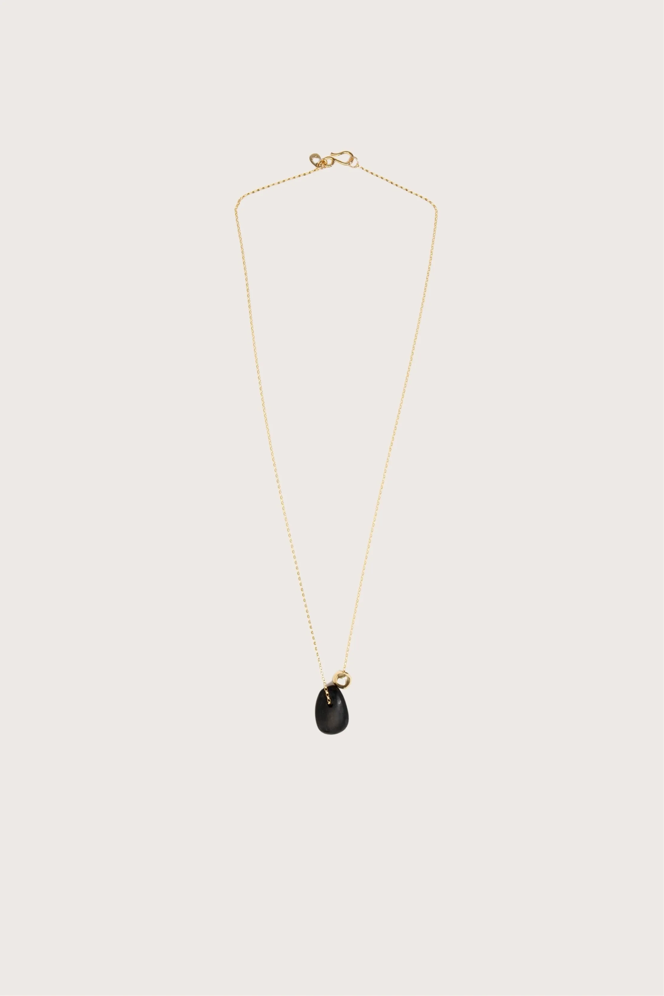 Dinosaur Designs Joie De Vivre Pendant in Black/Silver sold by Merlette NYC