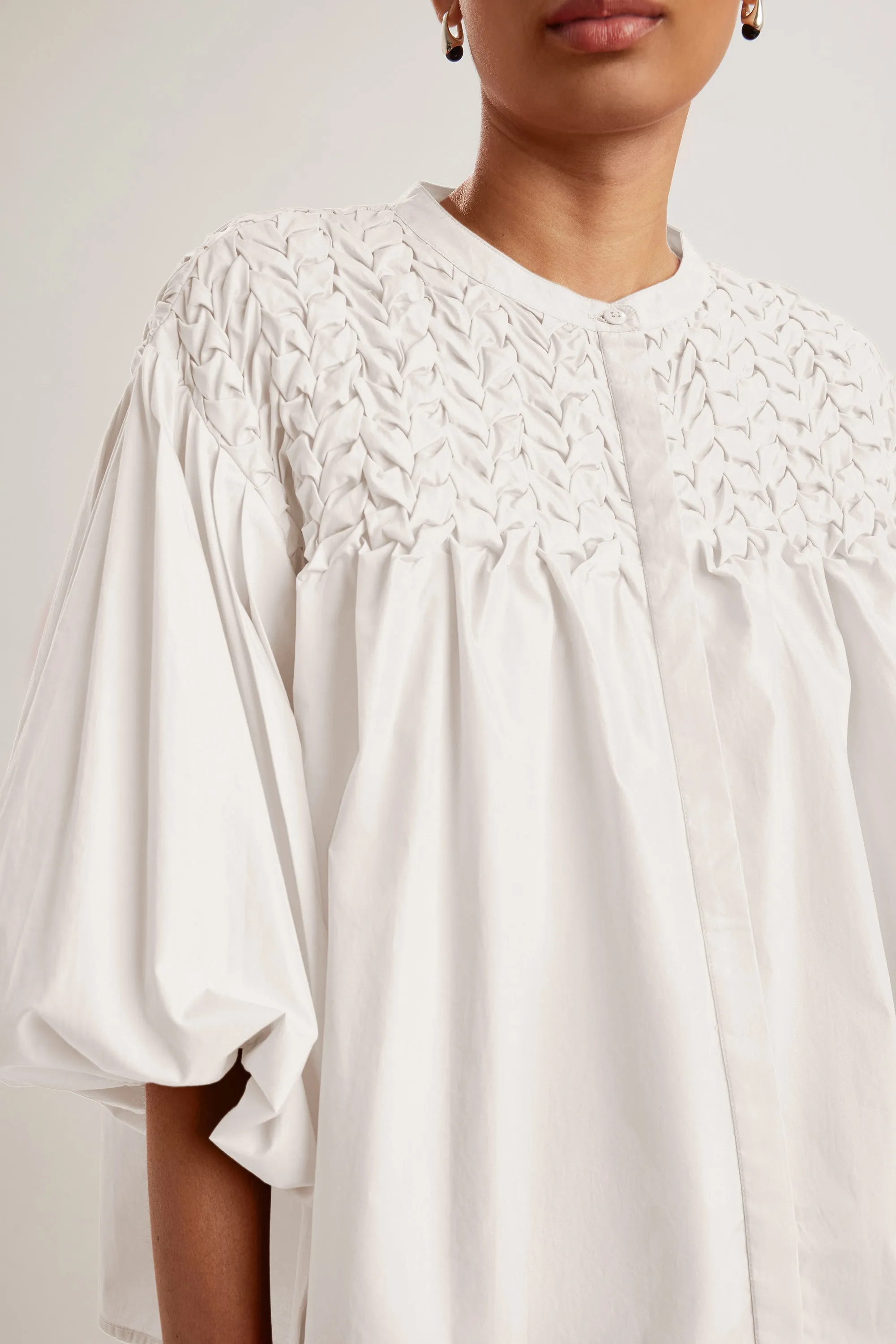 Meadow Top in White sold by Merlette NYC product image thumbnail 5