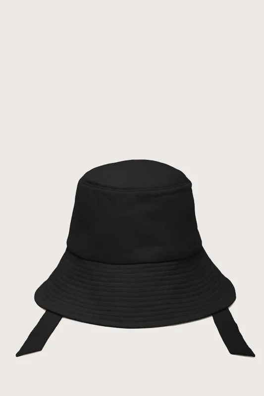 Jasper Hat in Black made by Merlette NYC