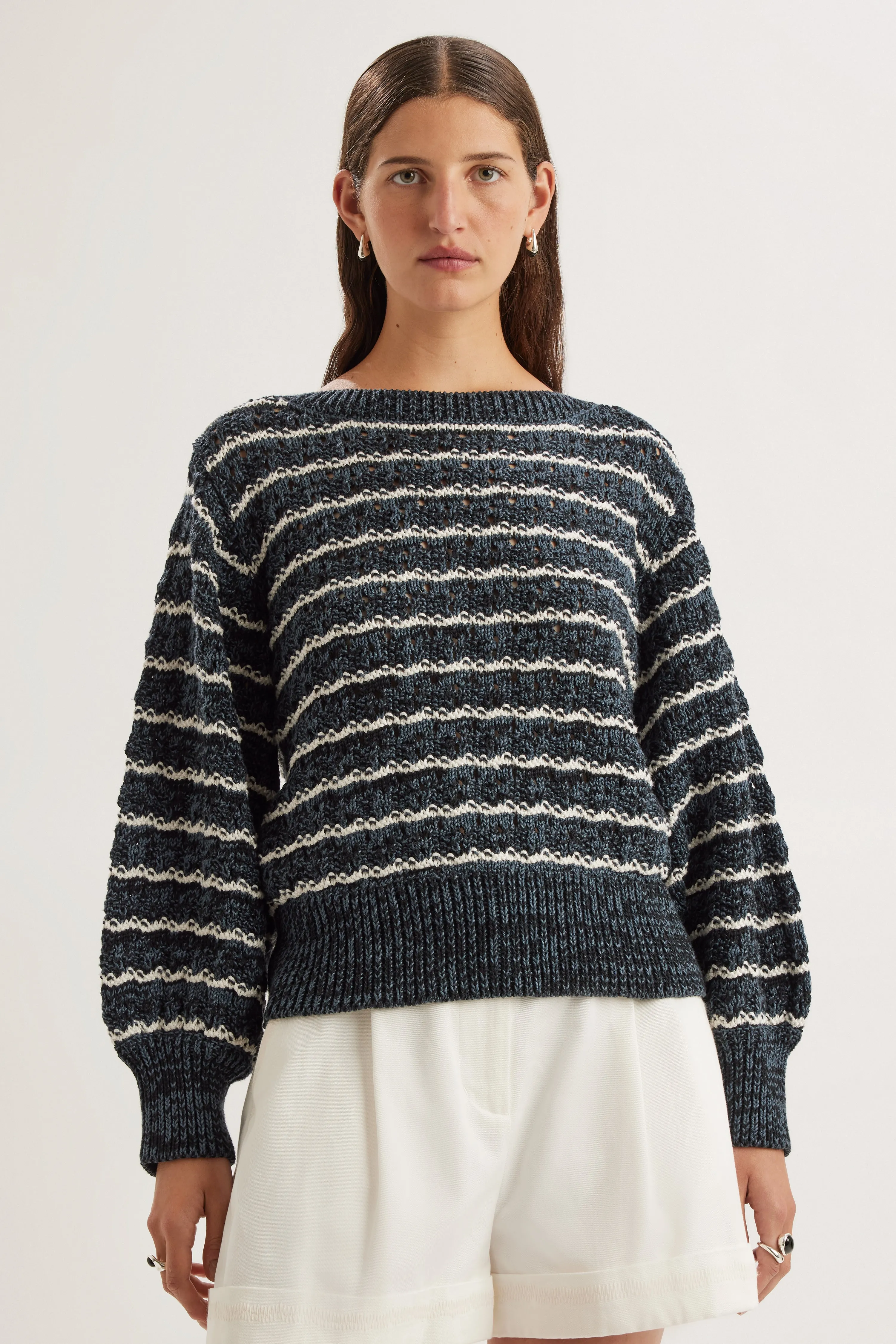 Cy Sweater in Midnight sold by Merlette NYC product image thumbnail 2
