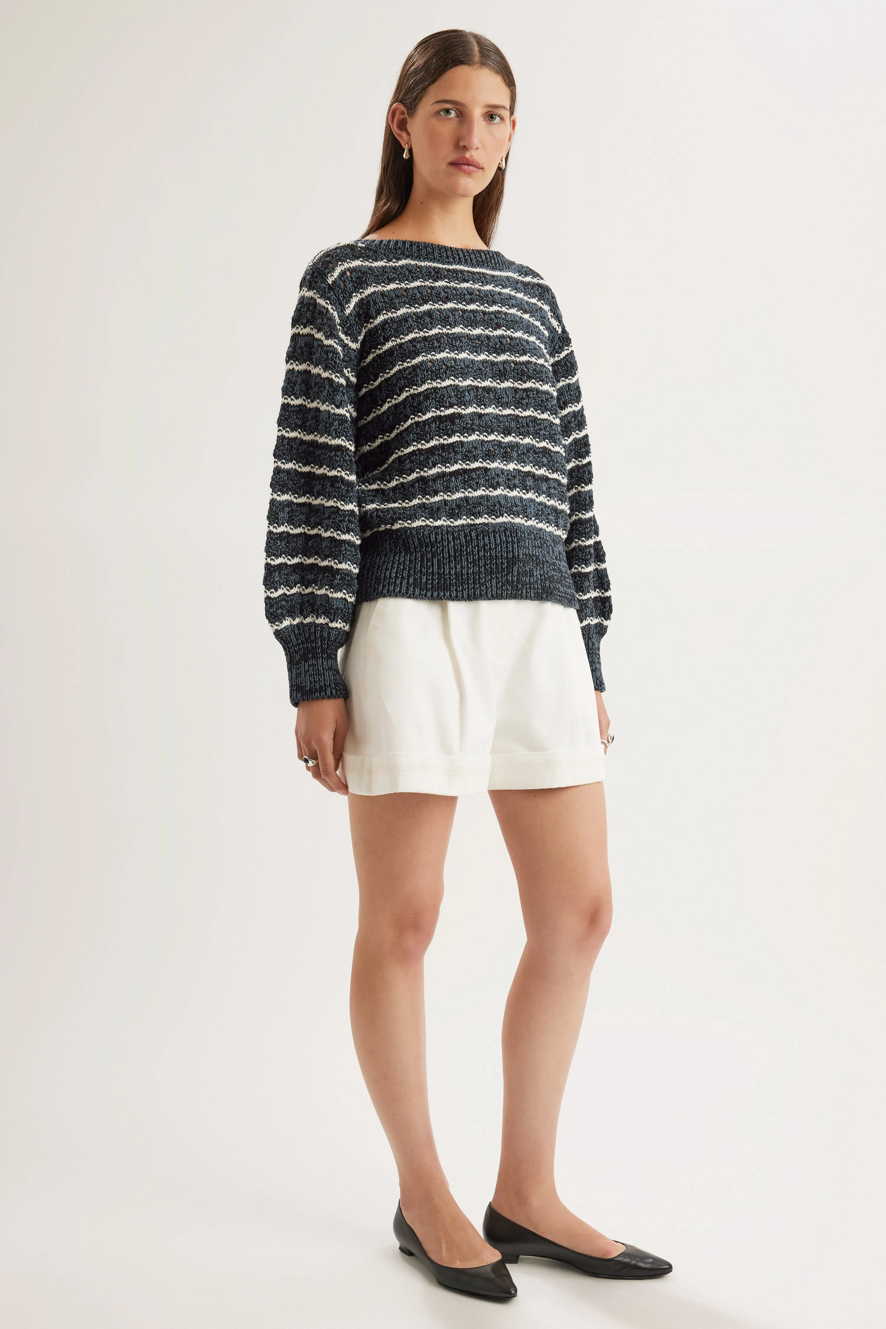 Cy Sweater in Midnight sold by Merlette NYC product image thumbnail 5