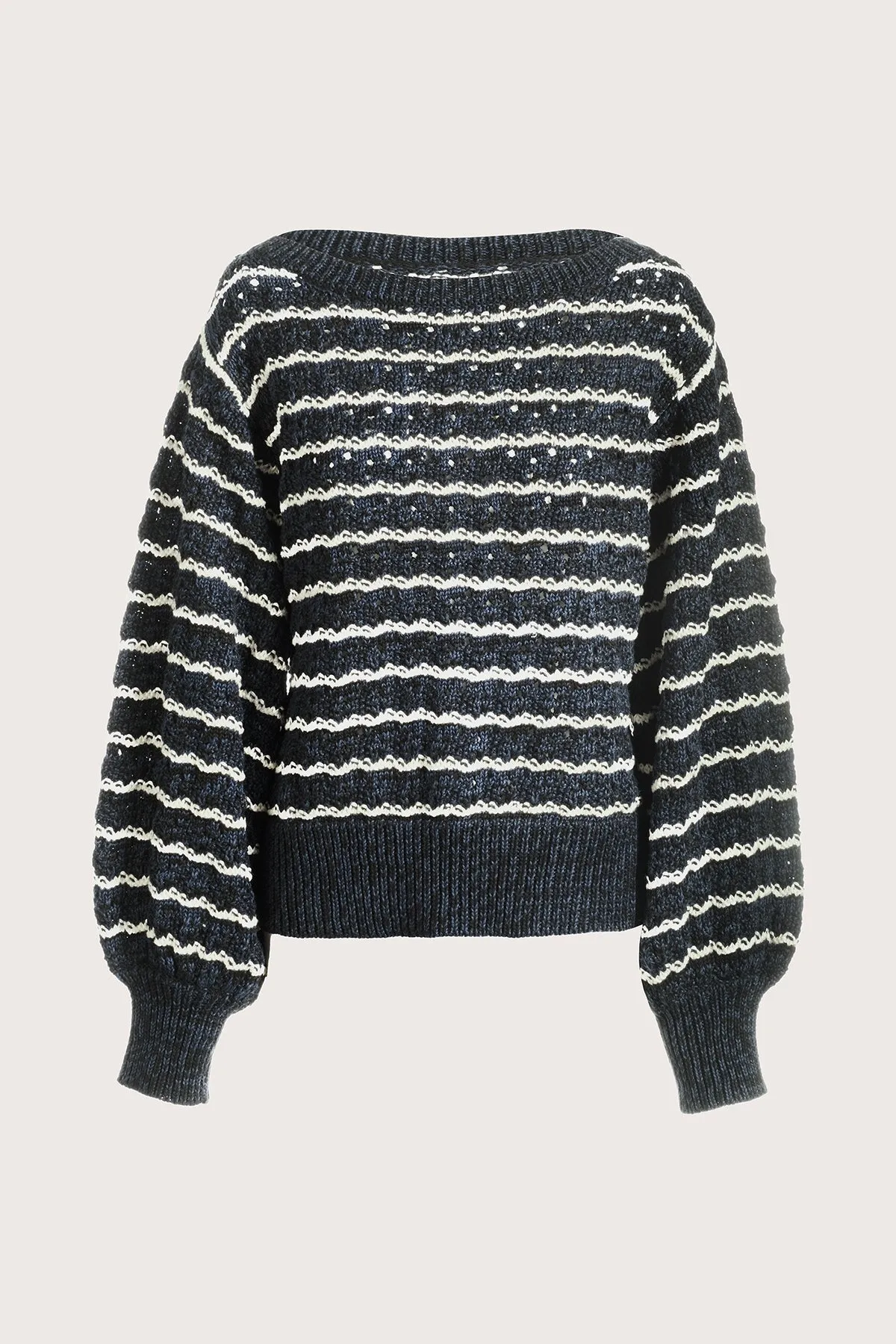 Cy Sweater in Midnight sold by Merlette NYC
