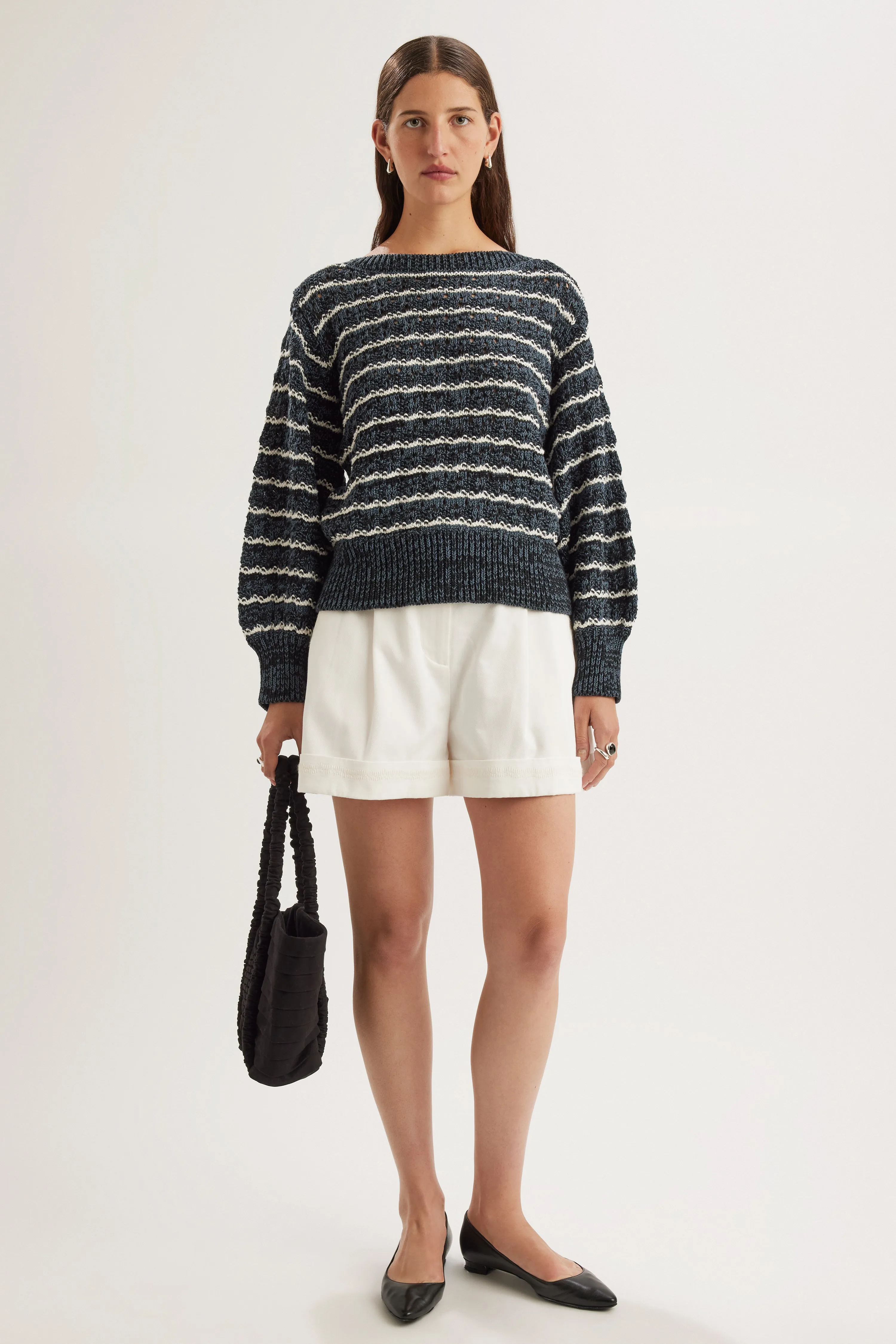 Cy Sweater in Midnight sold by Merlette NYC product image thumbnail 4