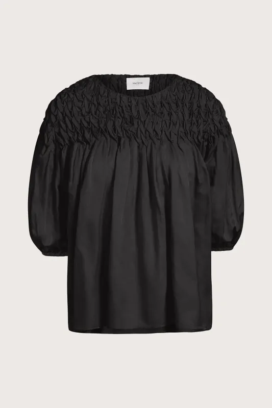 Tala Top in Black made by Merlette NYC