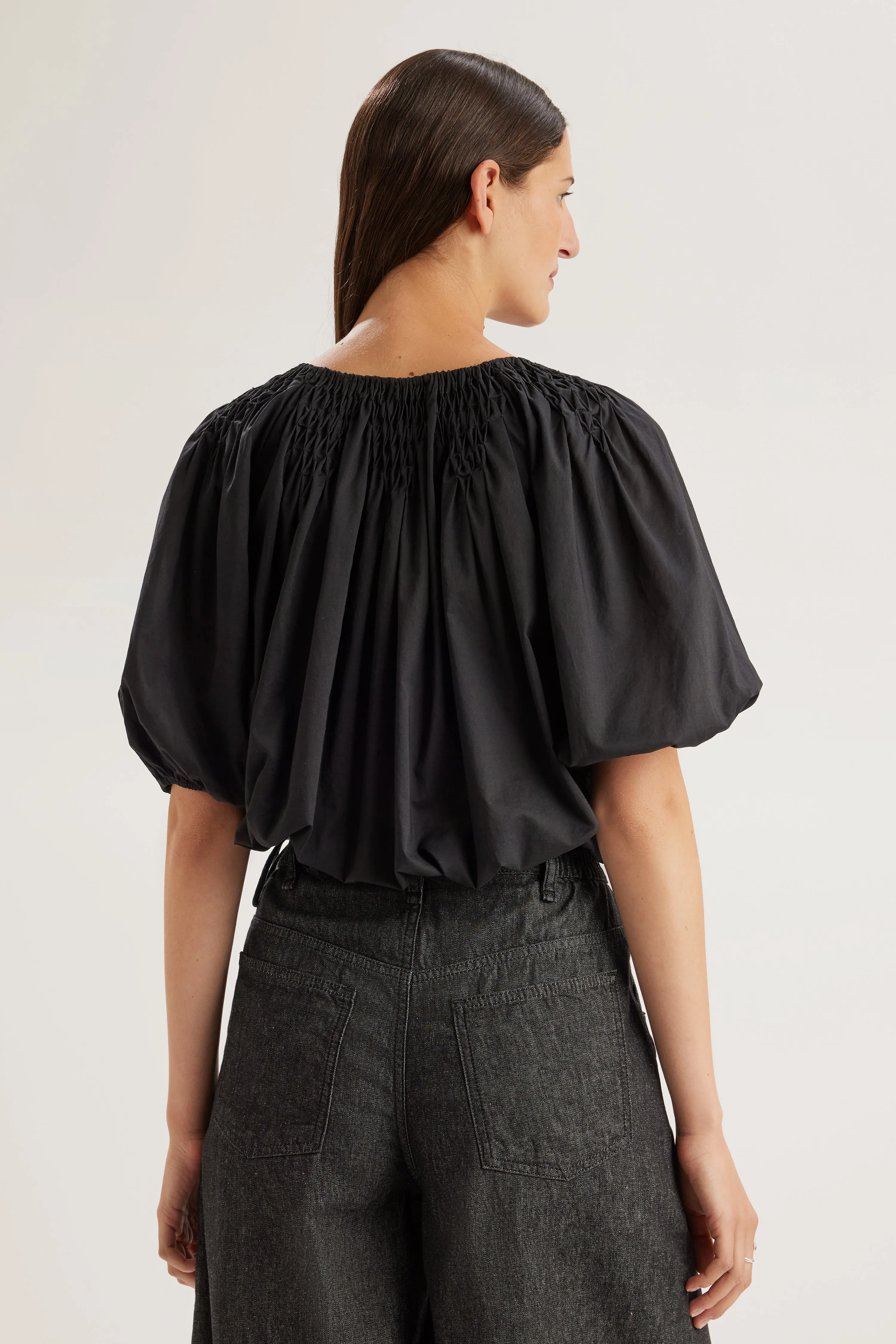 Lotus Top in Black sold by Merlette NYC product image thumbnail 5