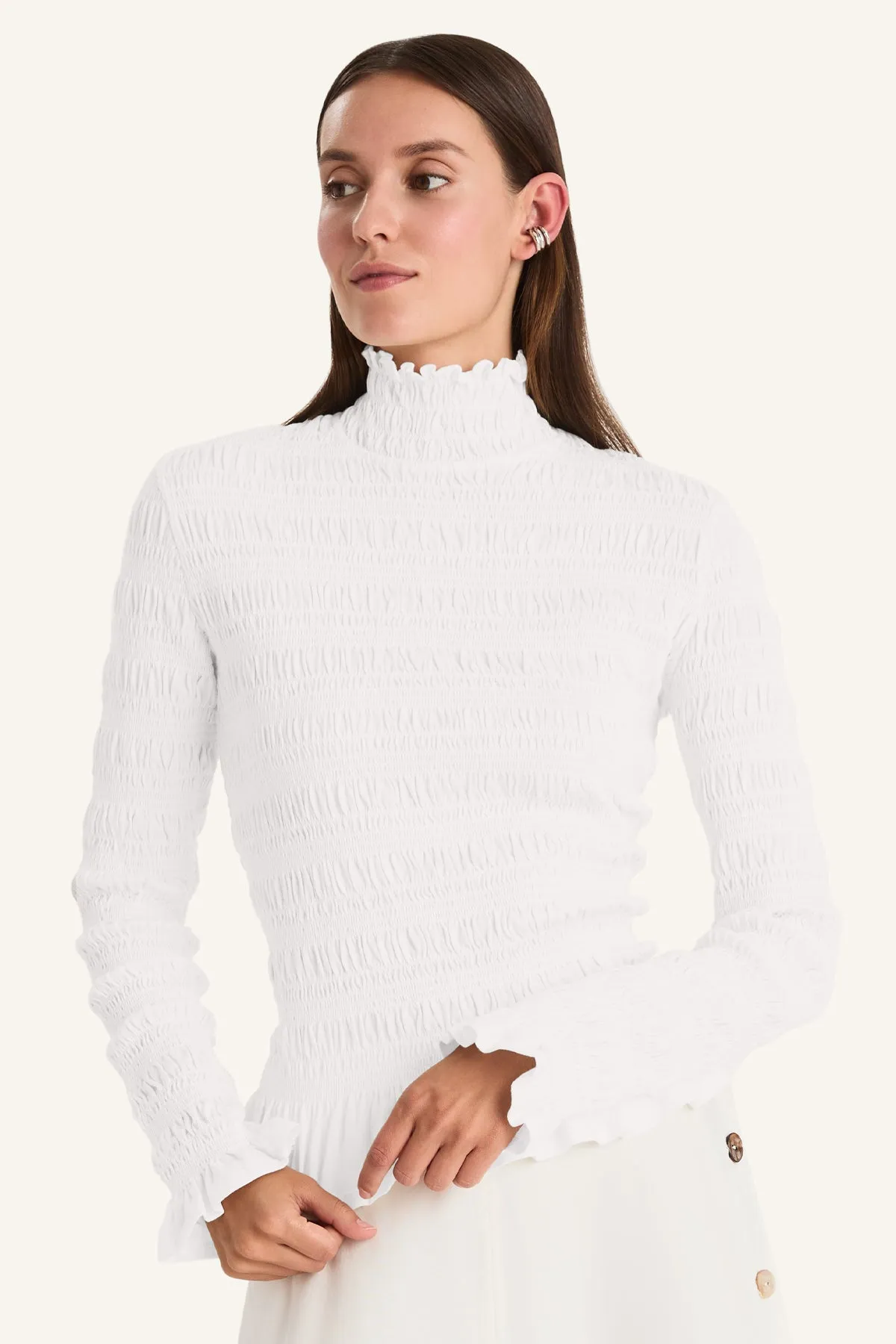 Kantor Top in White sold by Merlette NYC product image thumbnail 2