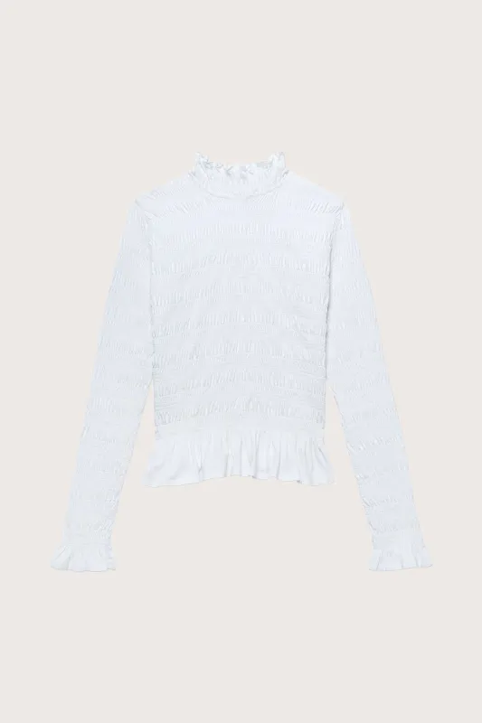 Kantor Top in White made by Merlette NYC