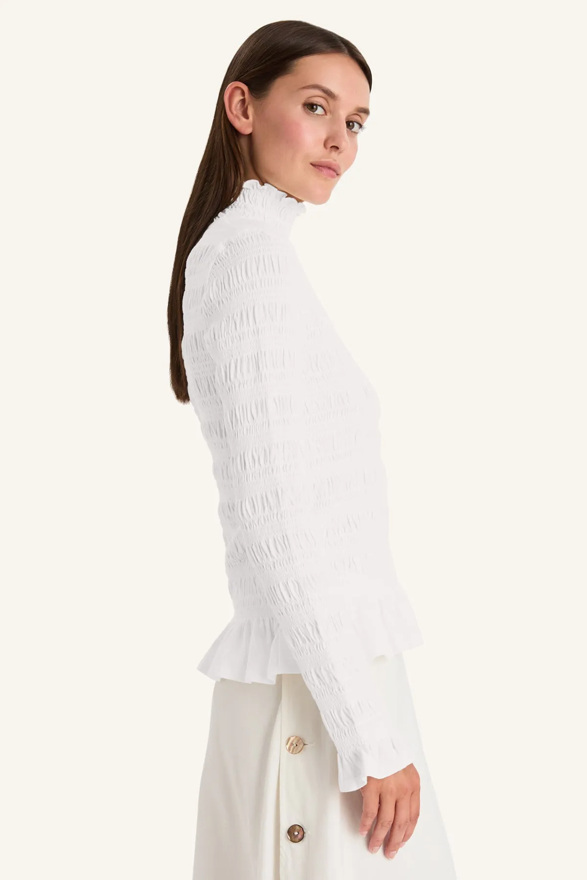 Kantor Top in White sold by Merlette NYC product image thumbnail 3