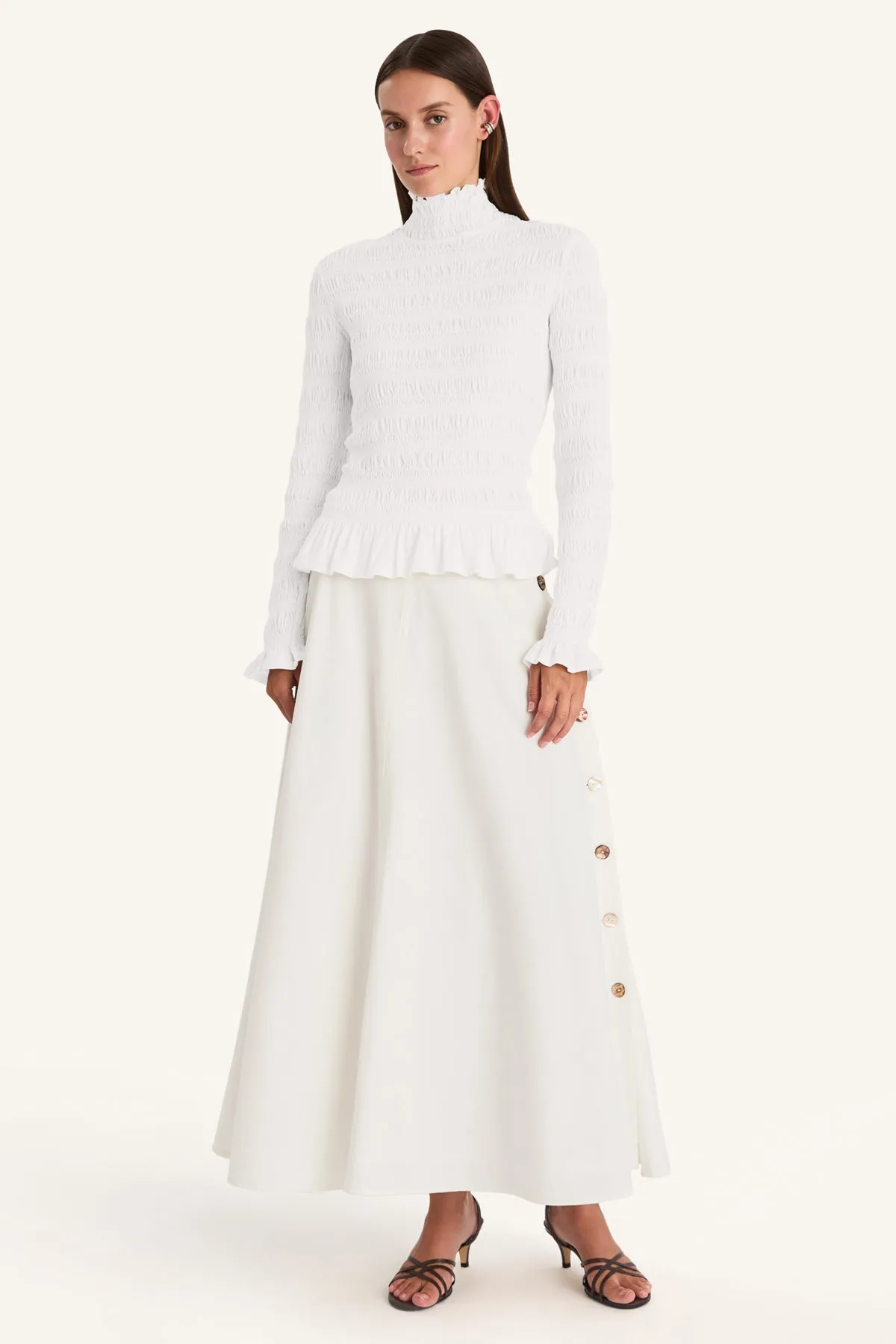 Kantor Top in White sold by Merlette NYC product image thumbnail 5