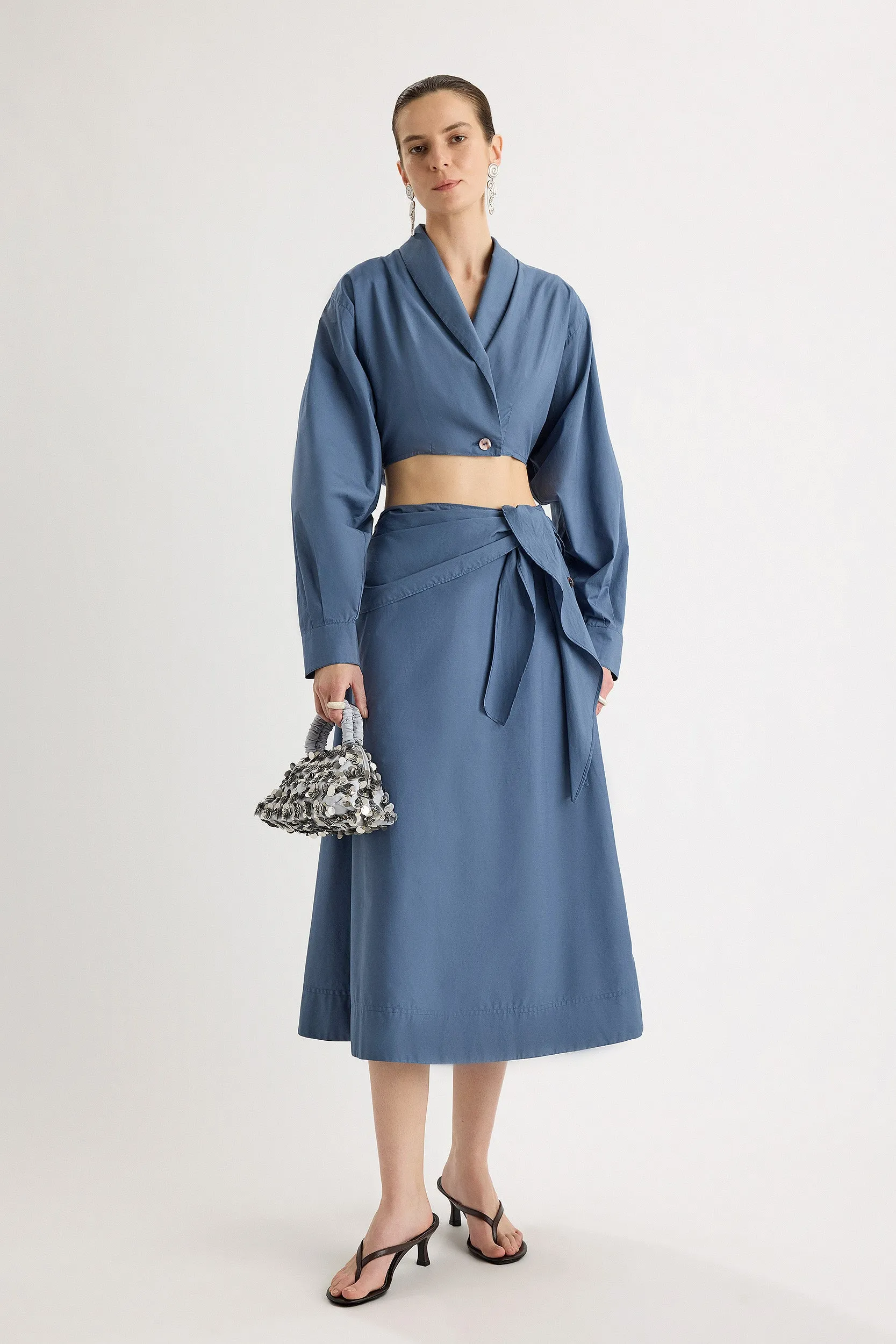 Eterna Top in Indigo sold by Merlette NYC product image thumbnail 4