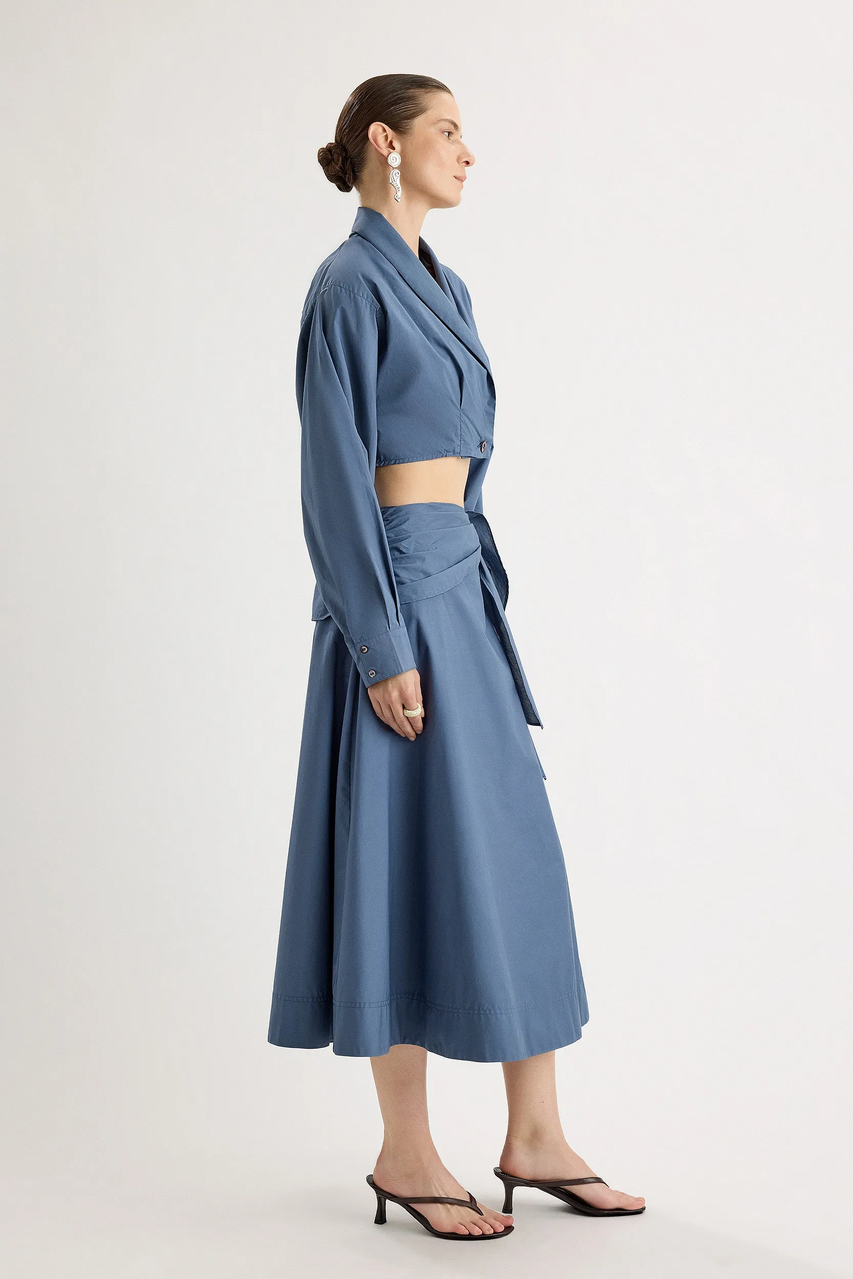Eterna Top in Indigo sold by Merlette NYC product image thumbnail 5