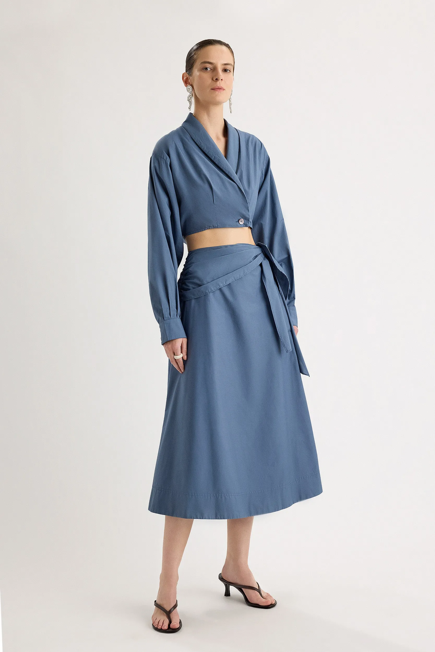 Eterna Top in Indigo sold by Merlette NYC product image thumbnail 3