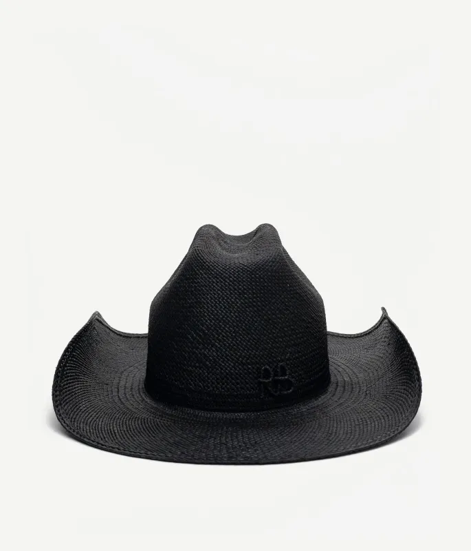 Logo Embellished Cowboy Hat made by Ruslan Baginskiy