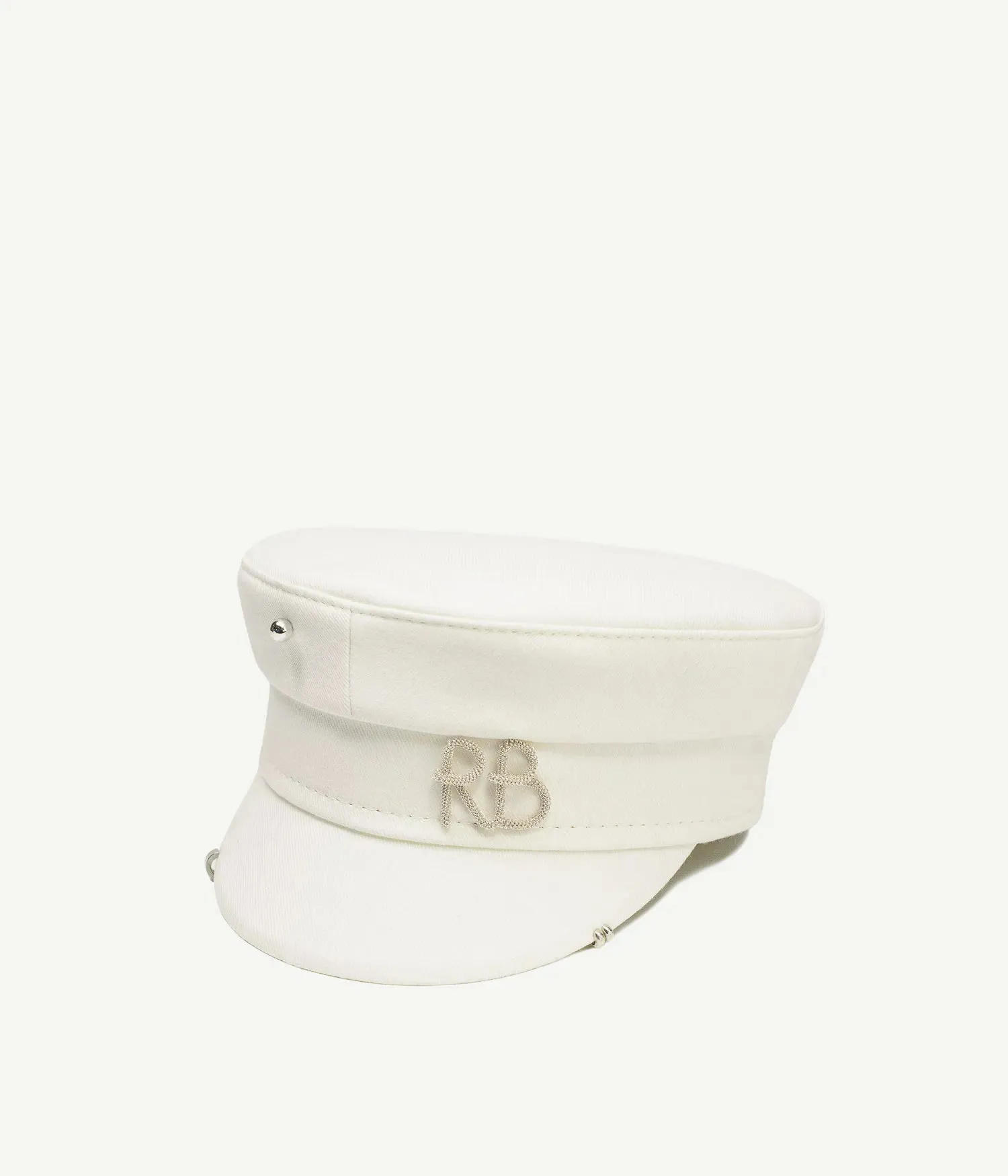 Pierced Logo-plaque Baker Boy Cap sold by Ruslan Baginskiy product image thumbnail 2