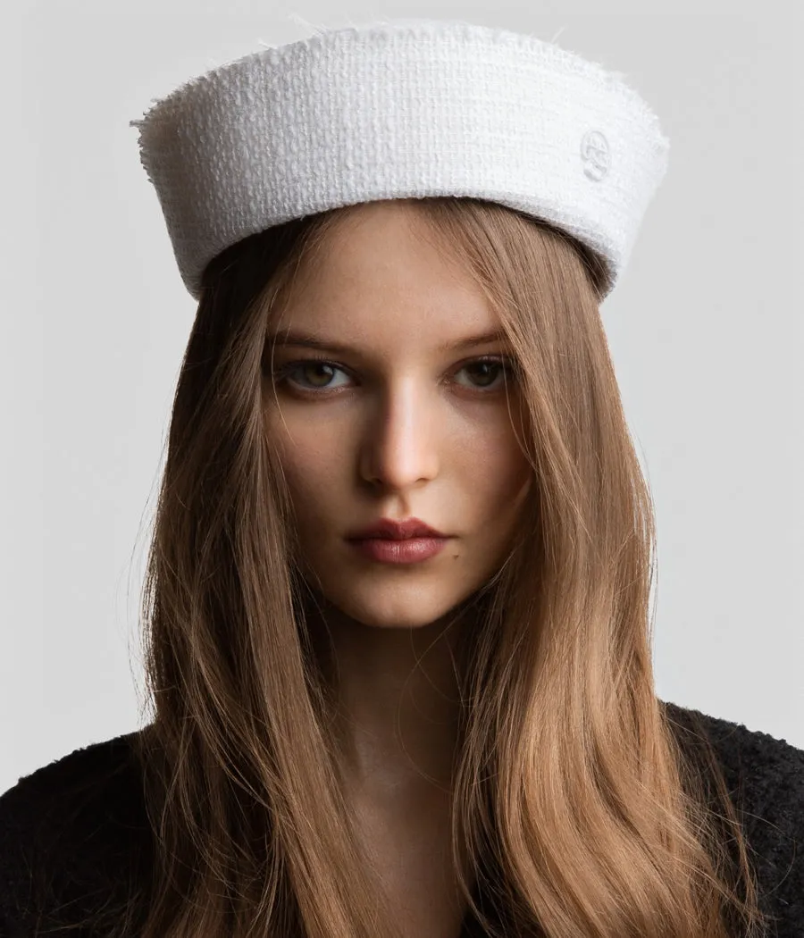 Tweed Sailor Hat sold by Ruslan Baginskiy product image thumbnail 3