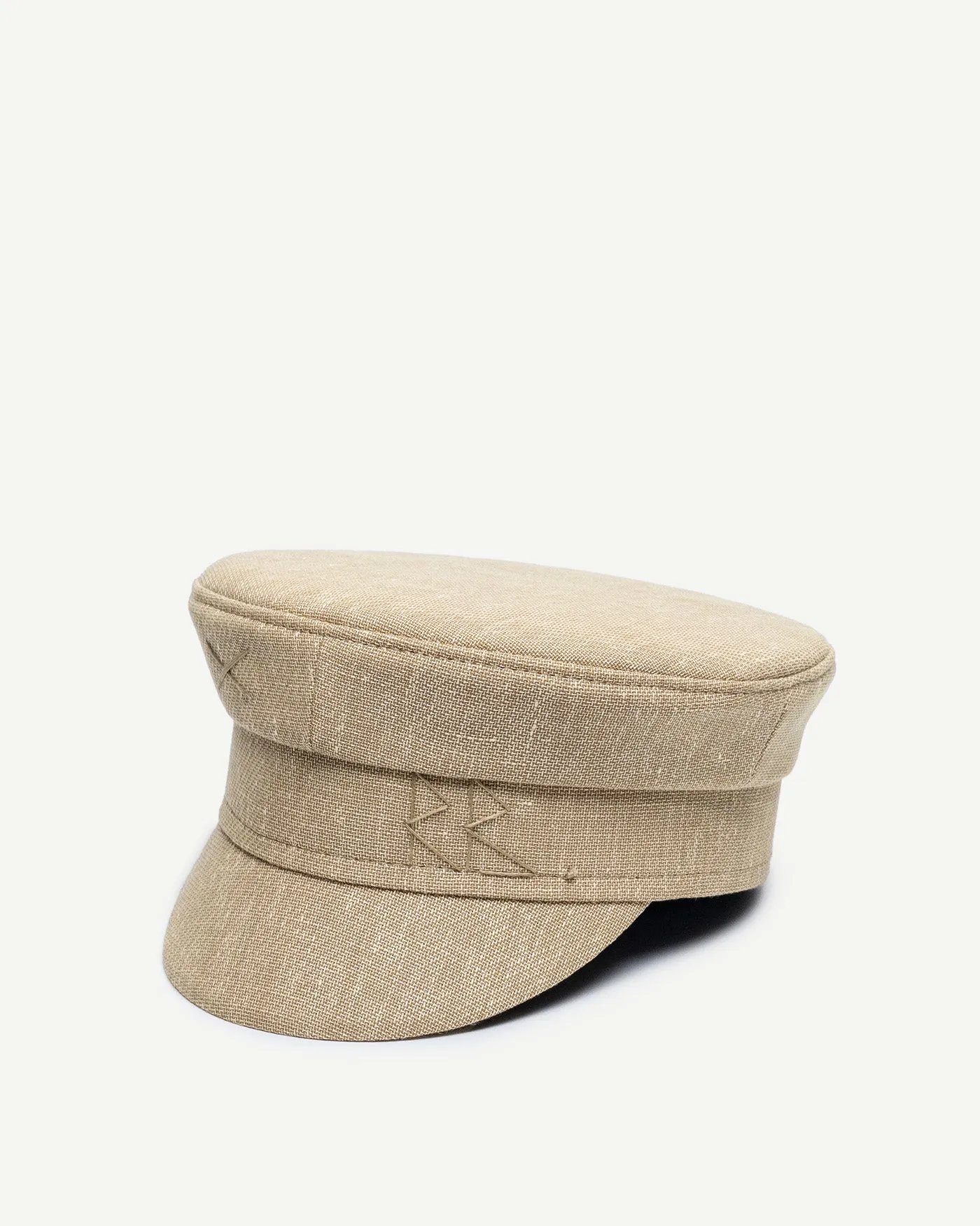 Logo-embroidered Baker Boy Cap sold by Ruslan Baginskiy product image thumbnail 2