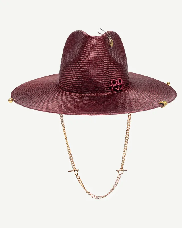 Chain Strap Fedora Hat made by Ruslan Baginskiy