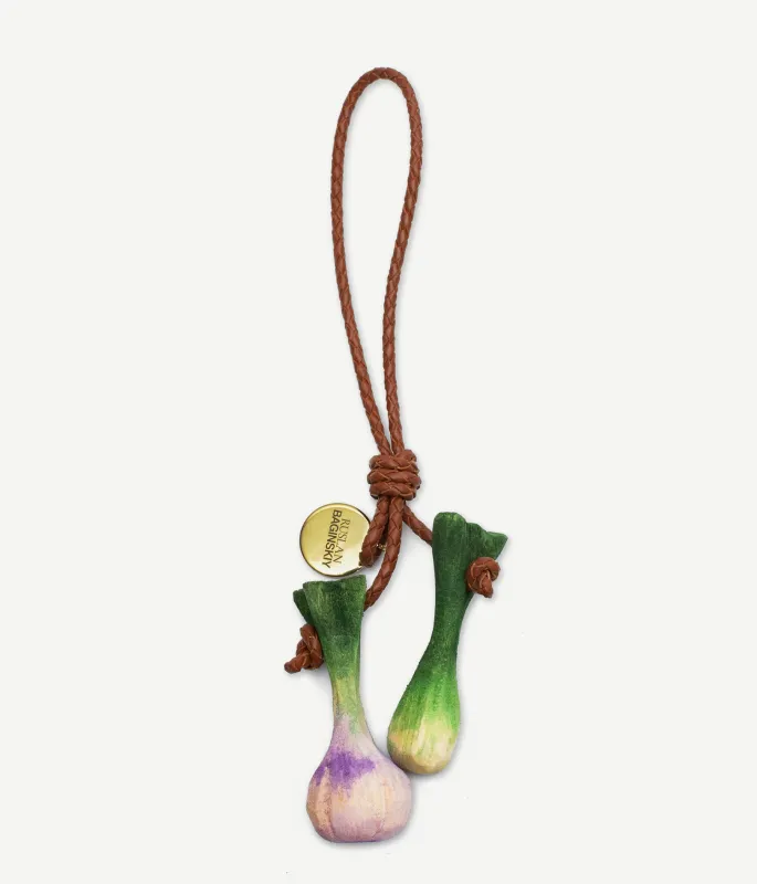 Bag Charm: garlic made by Ruslan Baginskiy