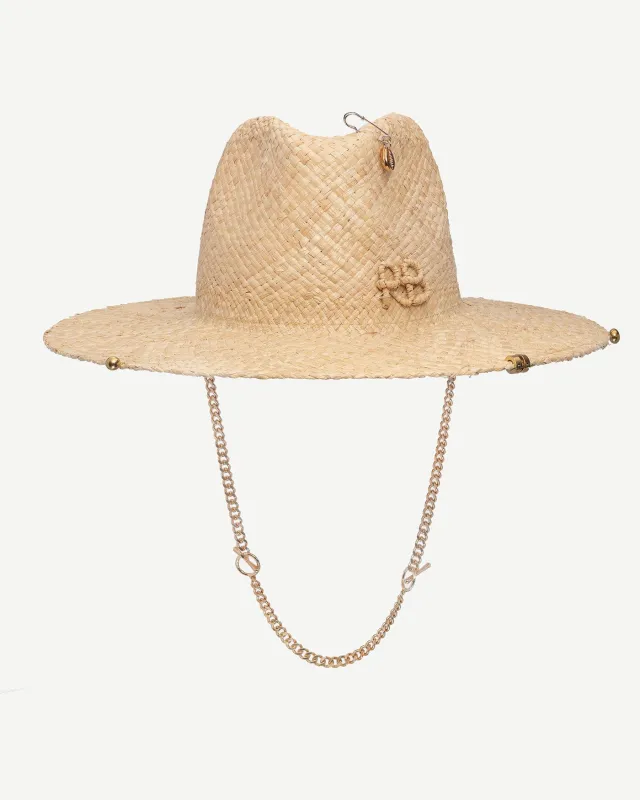 Chain Strap Fedora Hat made by Ruslan Baginskiy