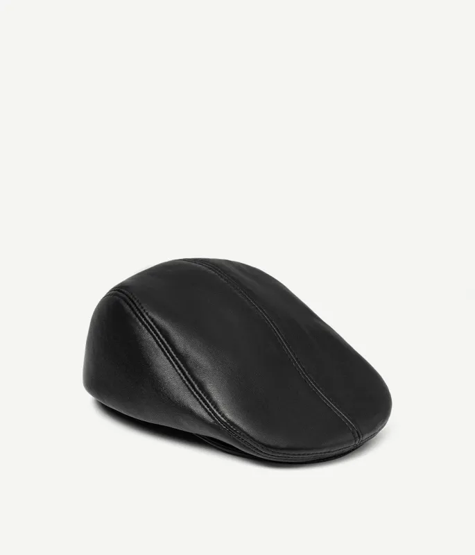 Leather Ivy Cap made by Ruslan Baginskiy