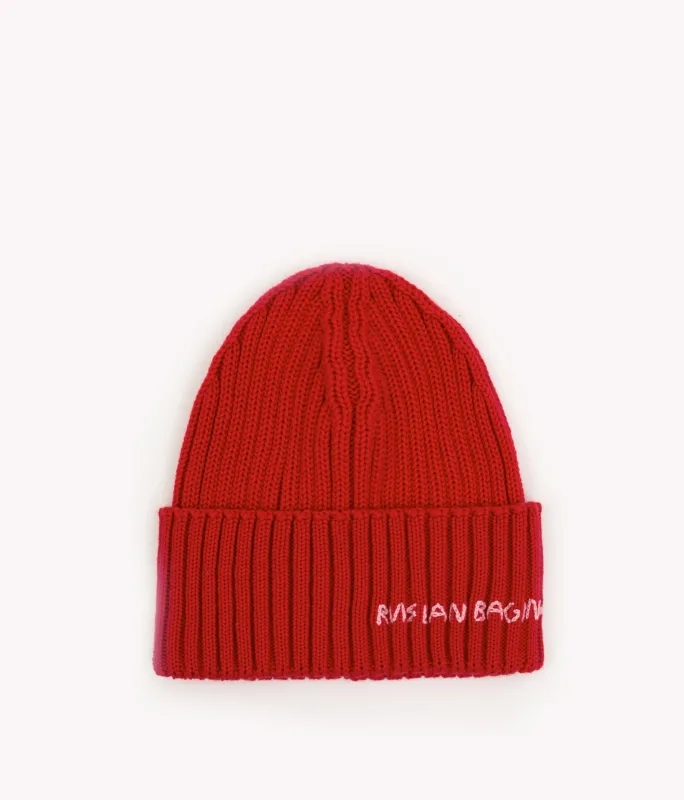 Hand-embroidered Beanie made by Ruslan Baginskiy