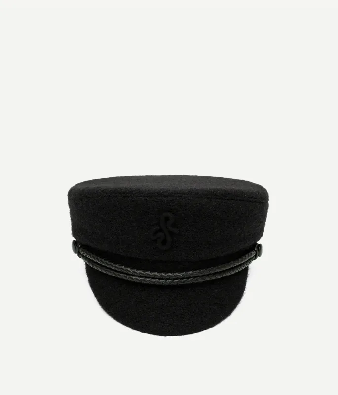 Monogram-embellished Cap made by Ruslan Baginskiy