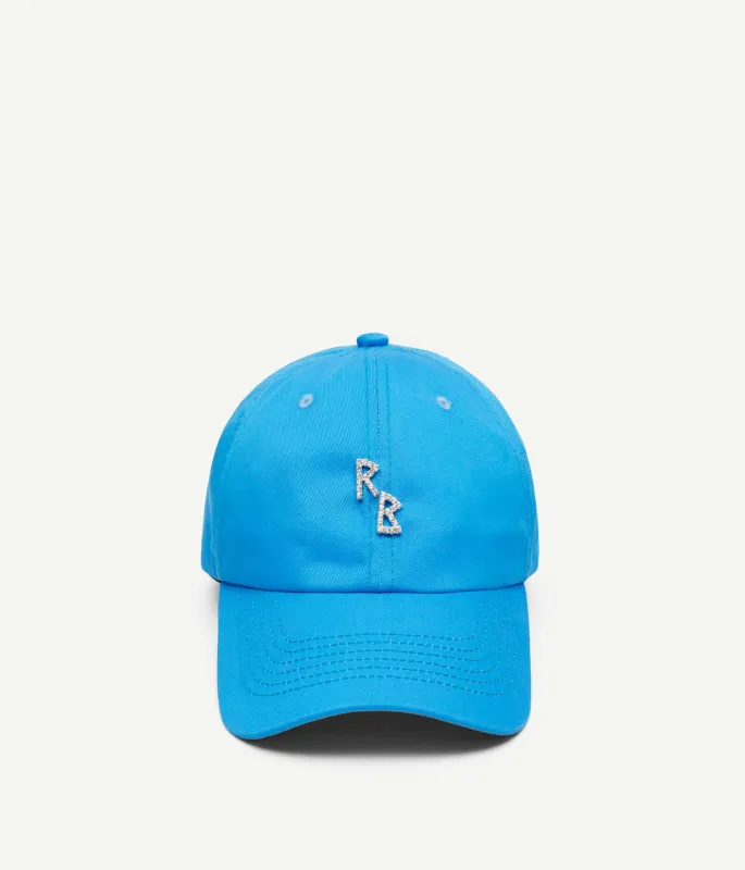 Crystal-embroidered Baseball Cap made by Ruslan Baginskiy