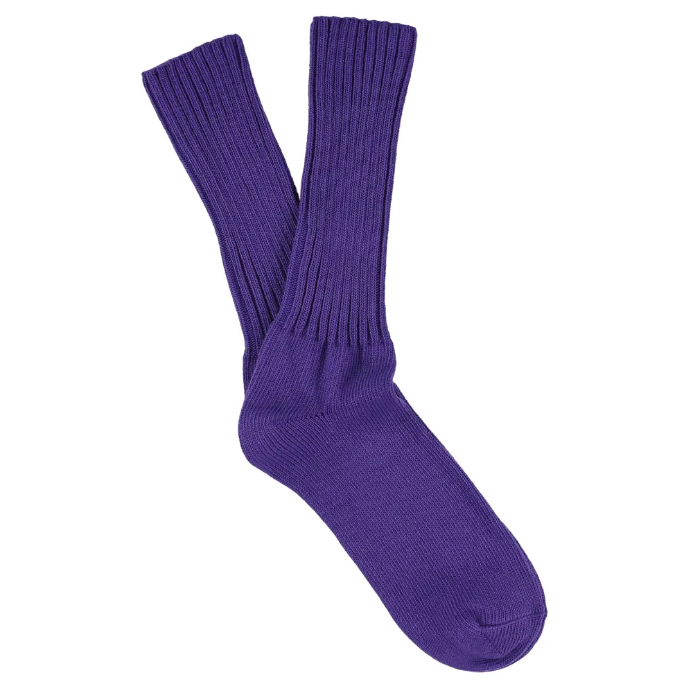 Women Crew Socks - Purple sold by Escuyer