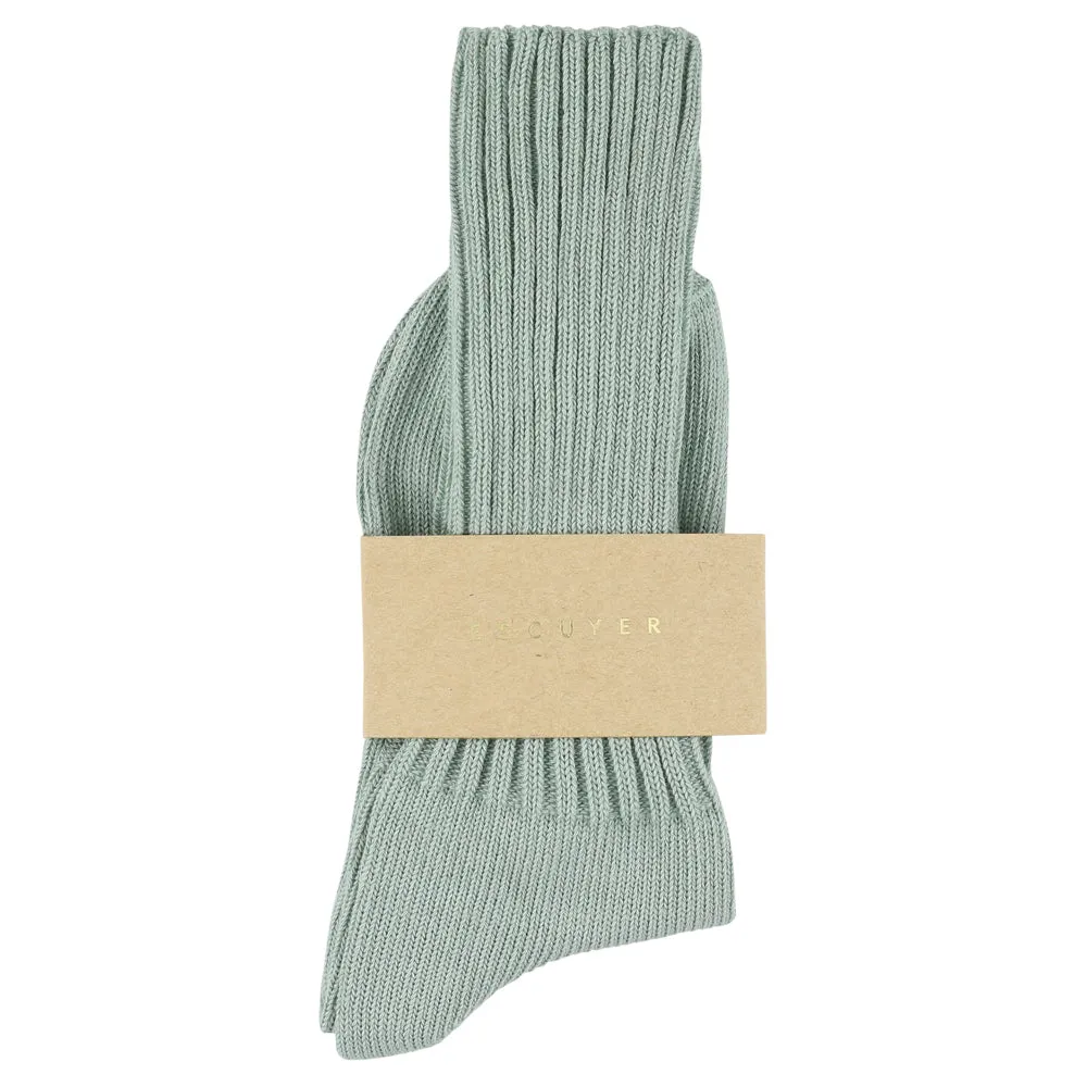 Women Crew Socks - Light Blue sold by Escuyer product image thumbnail 2