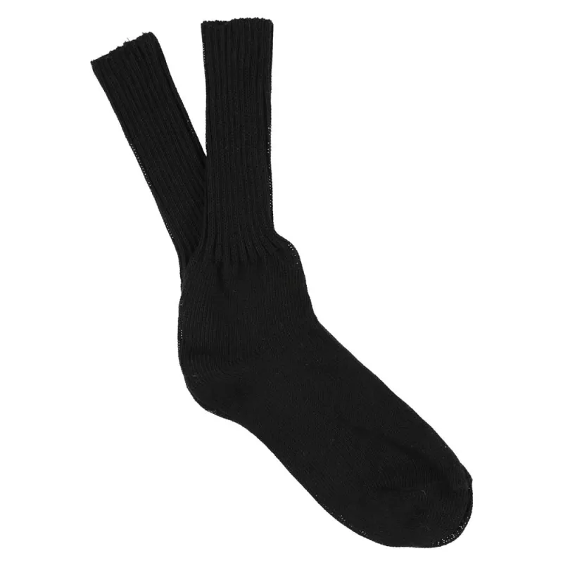 Men Crew Socks - Black made by Escuyer