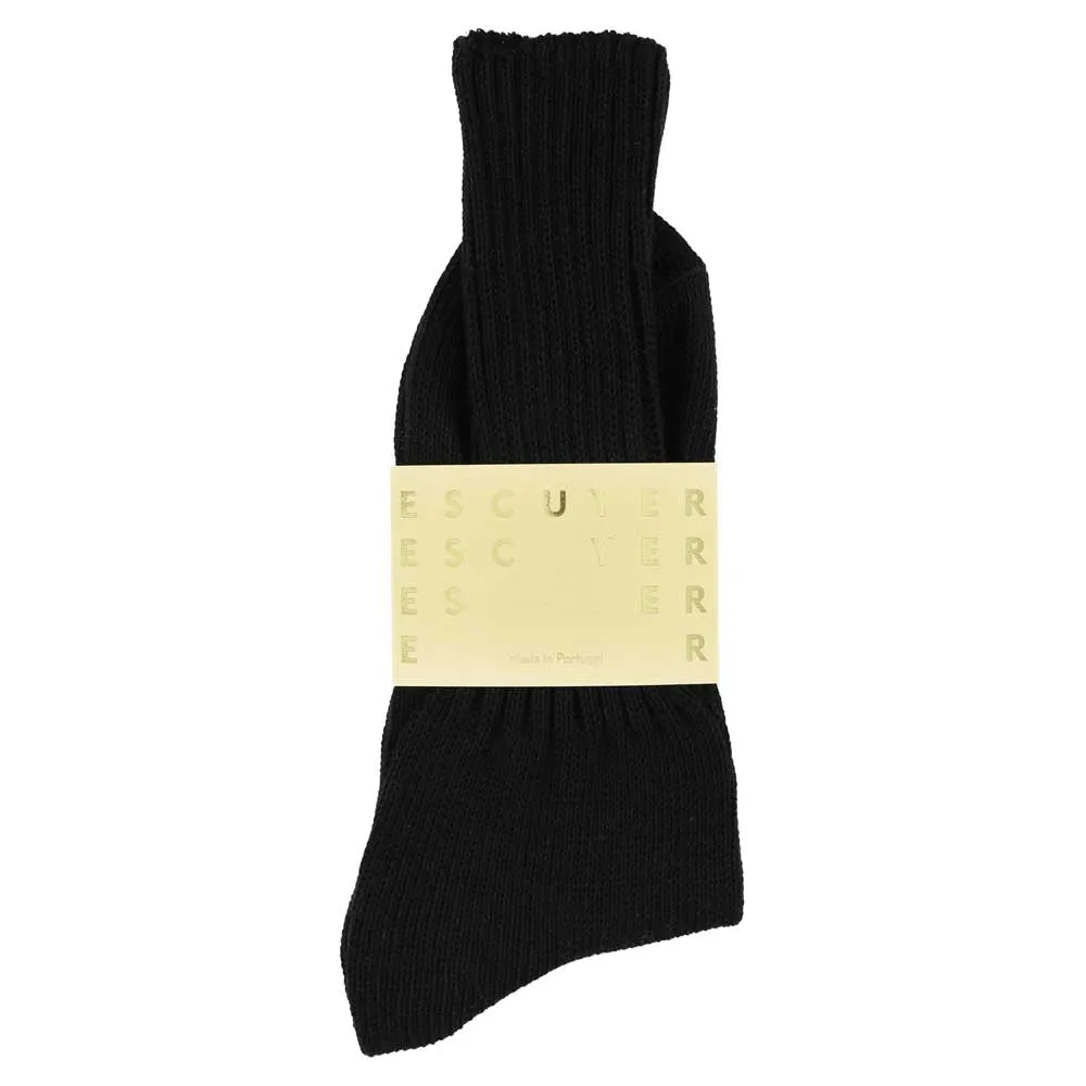 Men Crew Socks - Black sold by Escuyer product image thumbnail 2