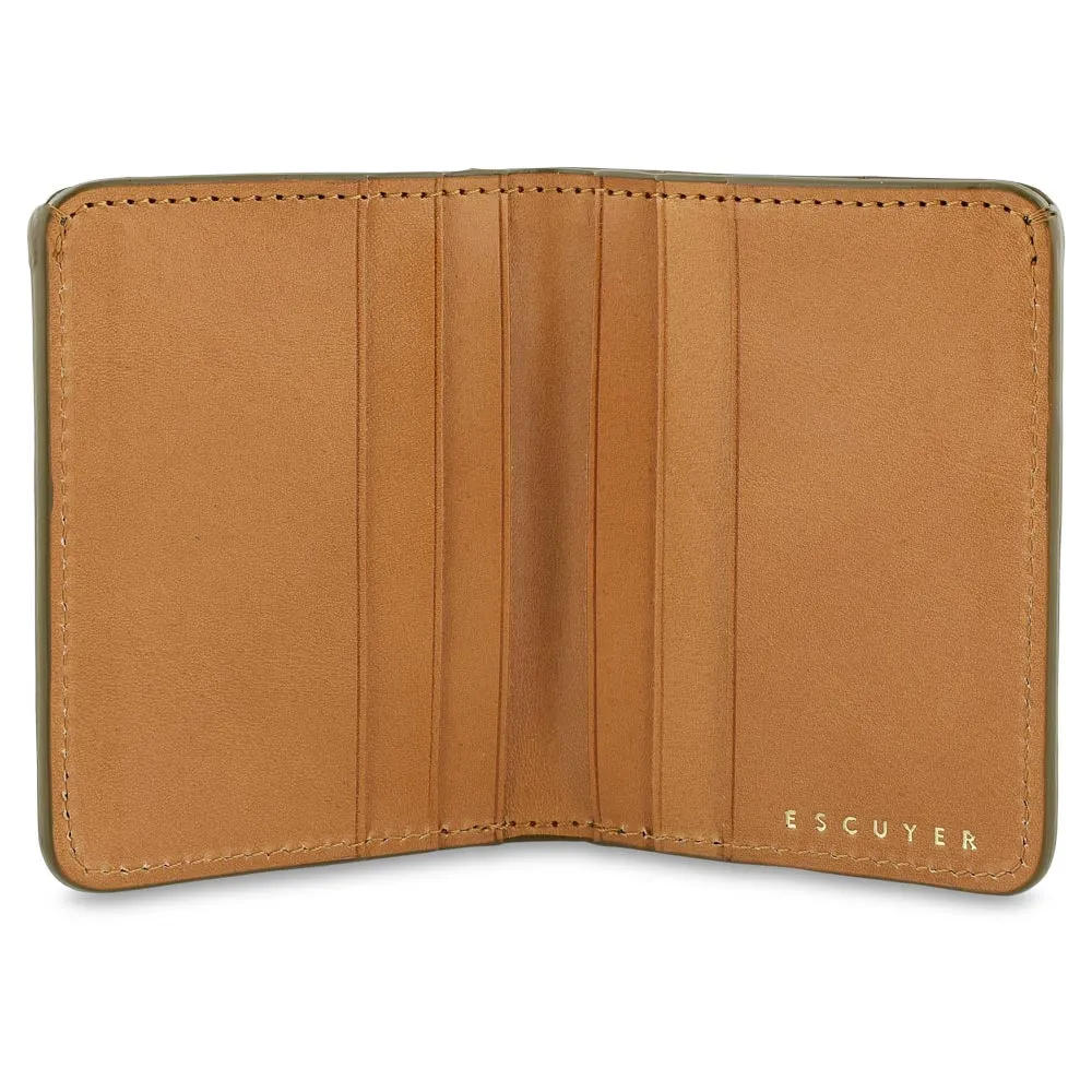 Slim Wallet - Light Green Camouflage sold by Escuyer product image thumbnail 3