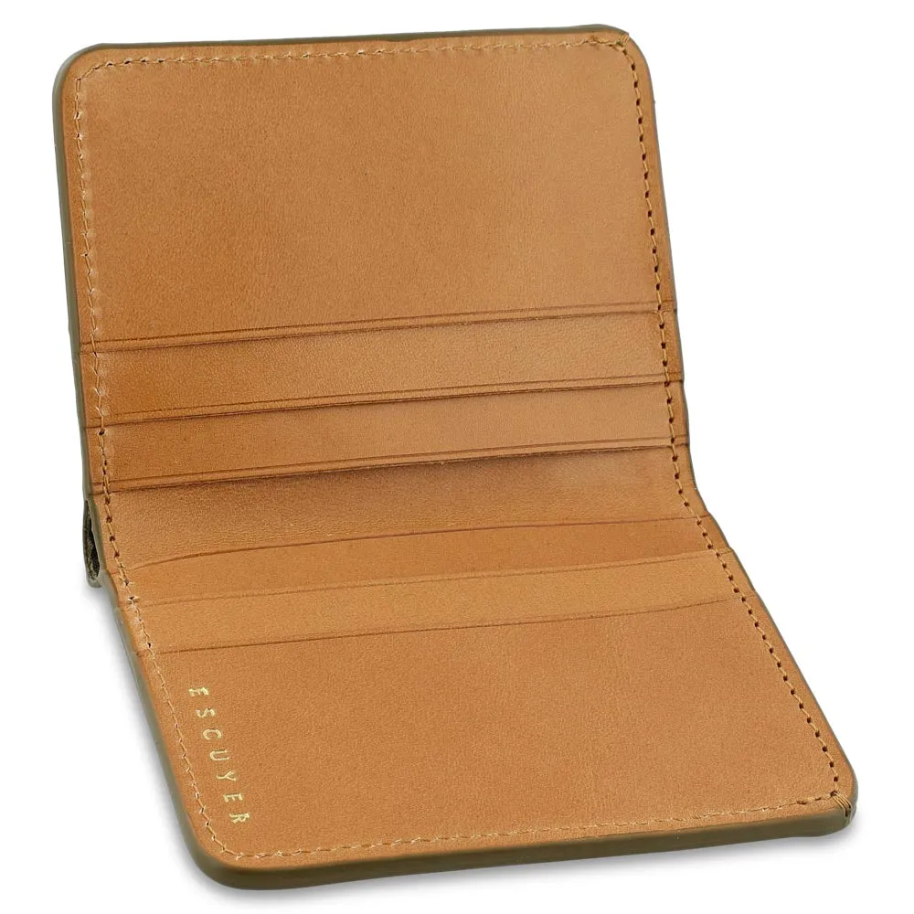 Slim Wallet - Light Green Camouflage sold by Escuyer product image thumbnail 4