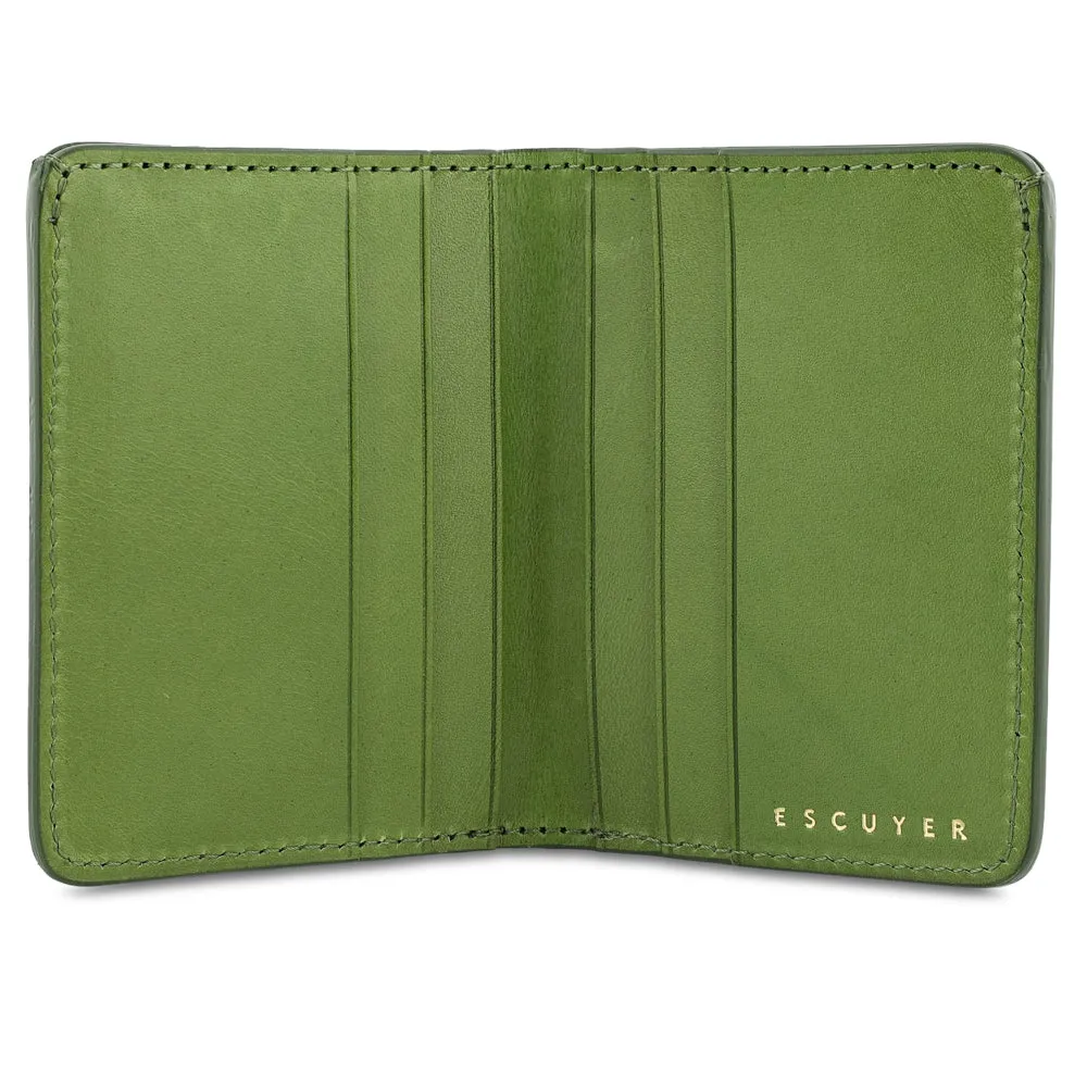 Slim Wallet — Jungle Green sold by Escuyer product image thumbnail 3